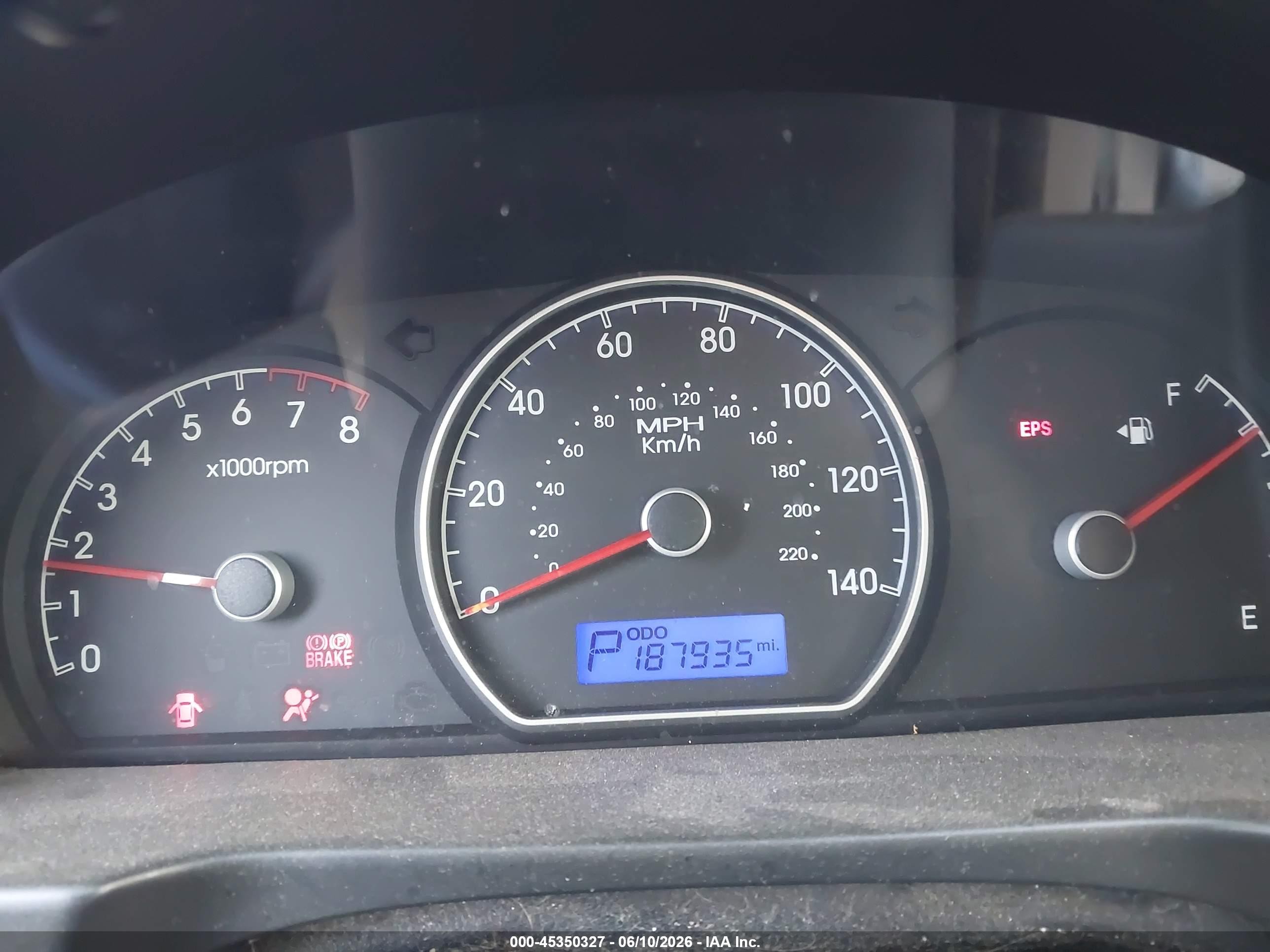 2010 Hyundai Elantra Gls Blue vin: KMHDU4AD1AU132298