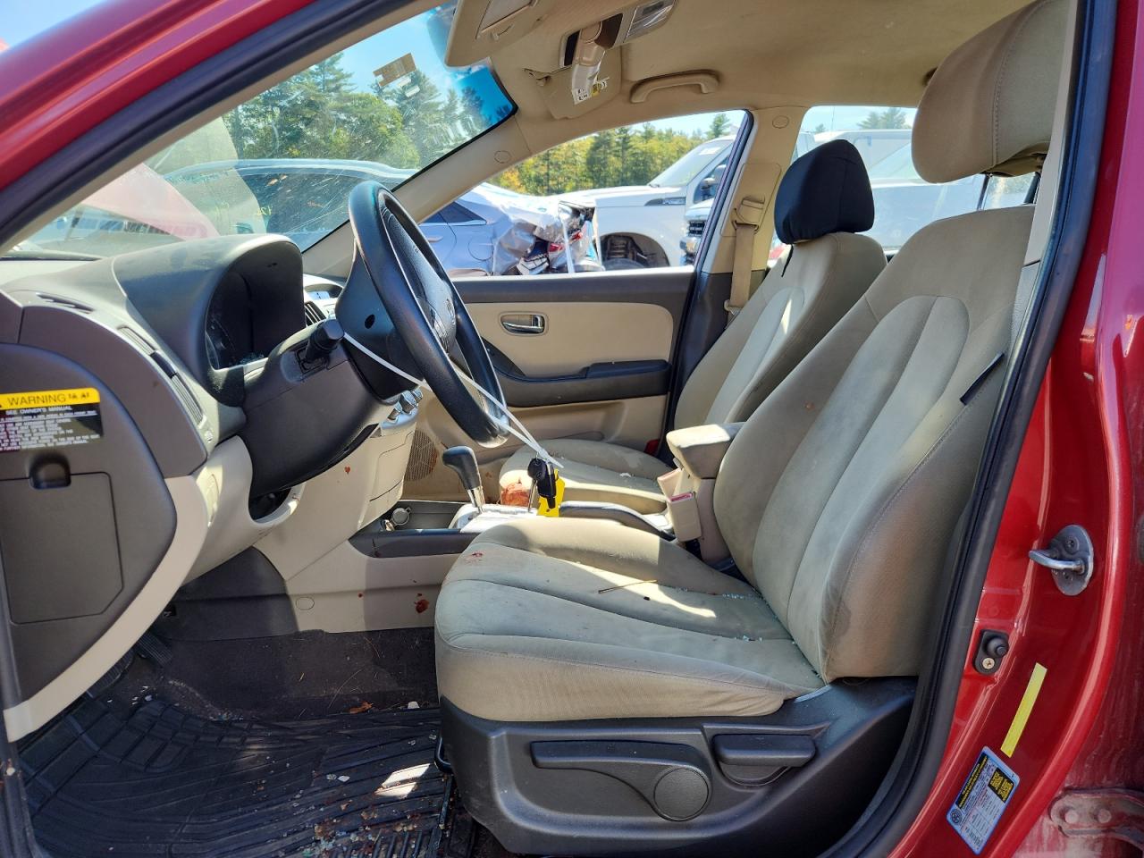 2010 Hyundai Elantra Blue Красный vin: KMHDU4AD1AU156536