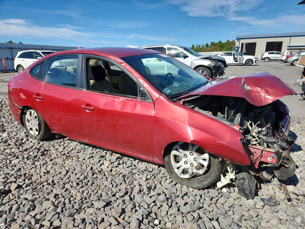 2010 Hyundai Elantra Blue Красный vin: KMHDU4AD1AU156536