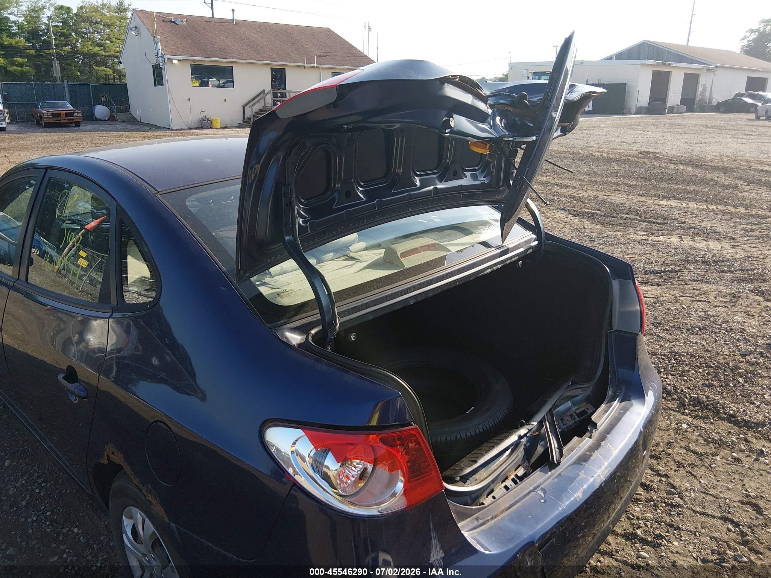2010 Hyundai Elantra Gls Blue vin: KMHDU4AD1AU158223