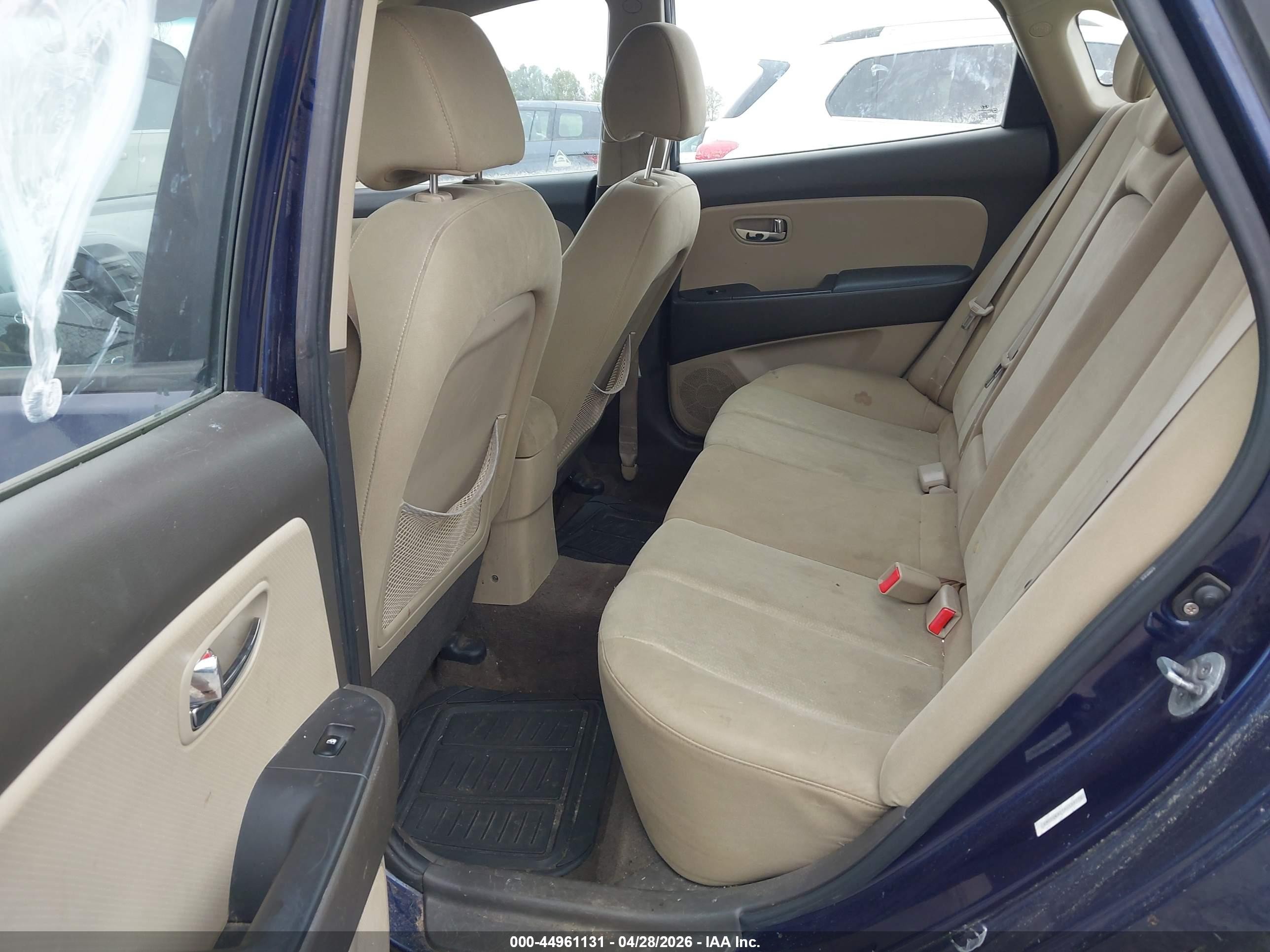 2010 Hyundai Elantra Gls Dark Blue vin: KMHDU4AD1AU183770