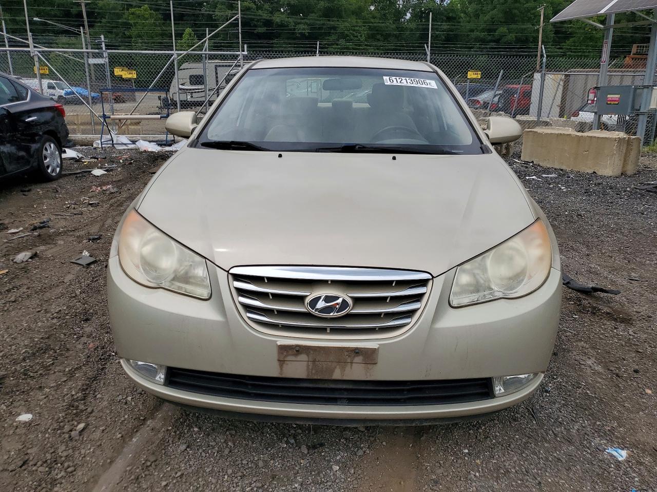 2010 Hyundai Elantra Gls Золотой vin: KMHDU4AD1AU201300