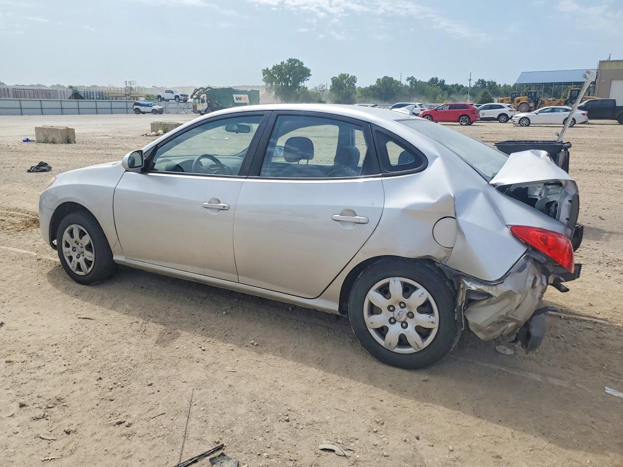 2010 Hyundai Elantra Gls Silver vin: KMHDU4AD1AU836890