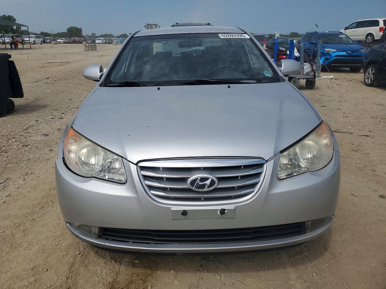 2010 Hyundai Elantra Gls Silver vin: KMHDU4AD1AU836890