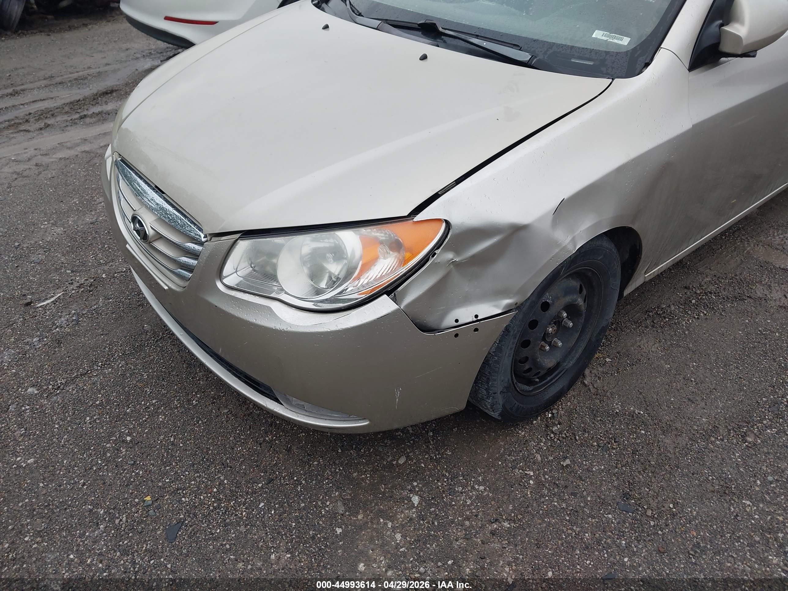 2010 Hyundai Elantra Gls Gold vin: KMHDU4AD1AU841829