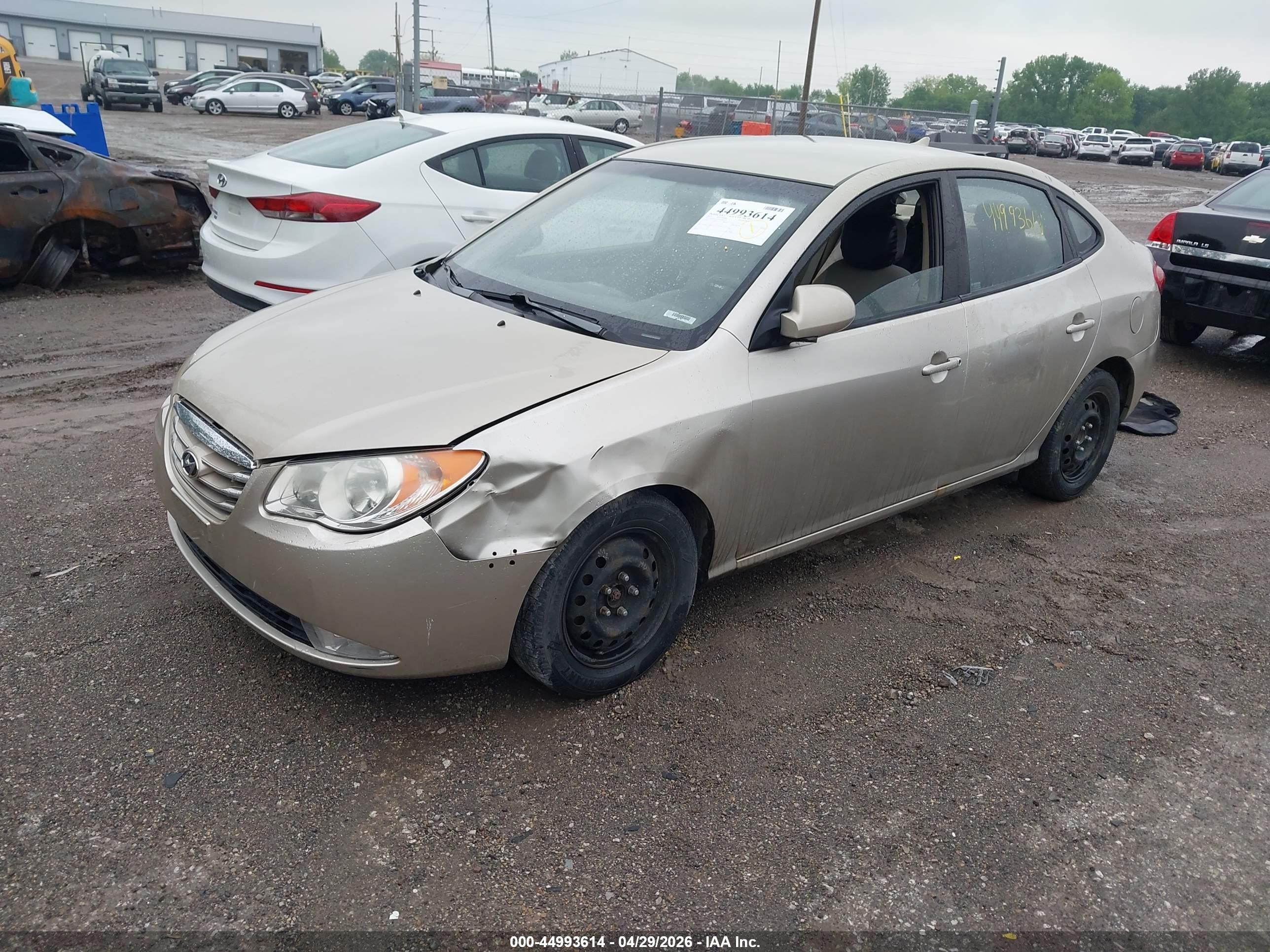 2010 Hyundai Elantra Gls Gold vin: KMHDU4AD1AU841829