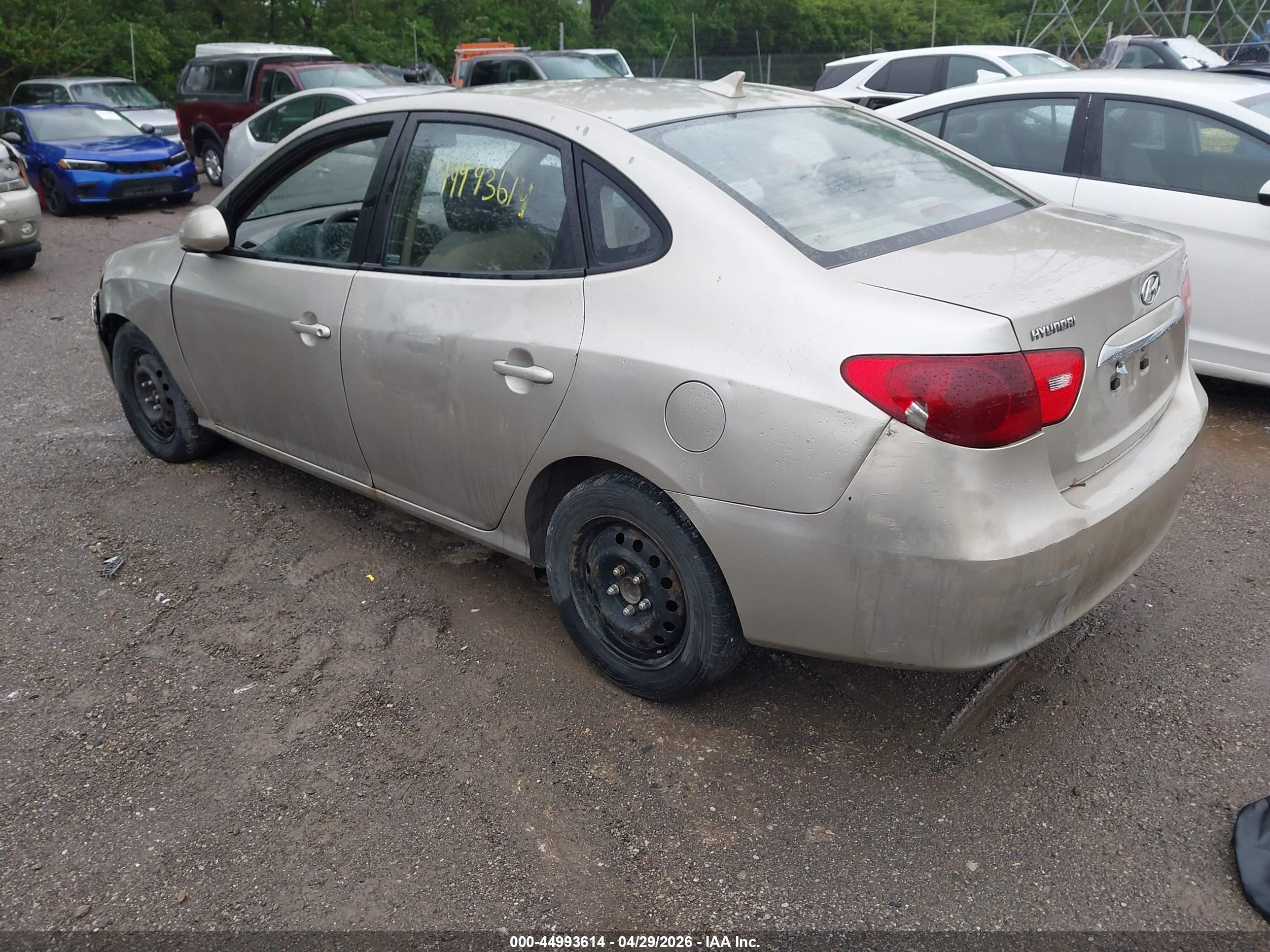 2010 Hyundai Elantra Gls Gold vin: KMHDU4AD1AU841829