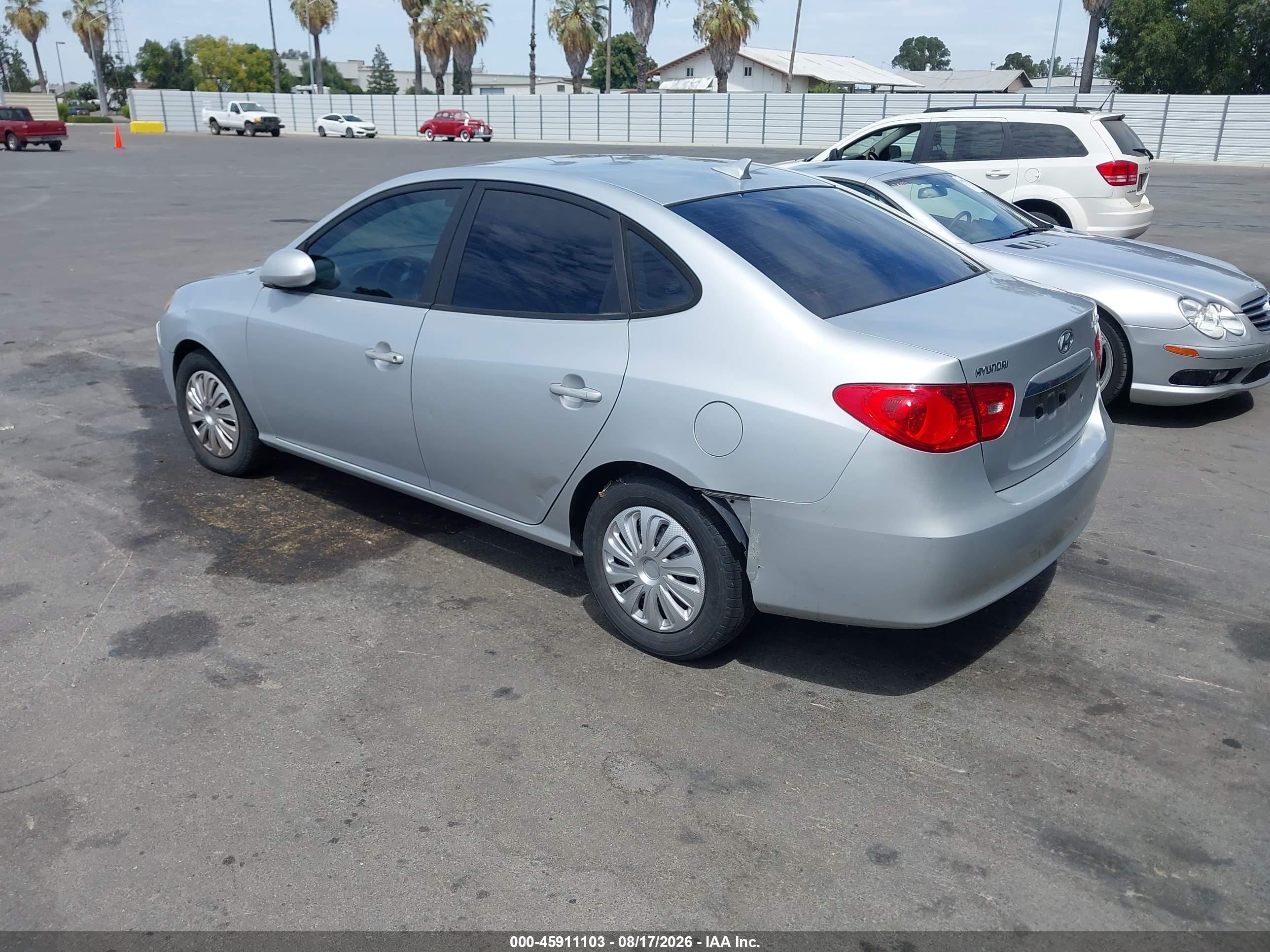 2010 Hyundai Elantra Gls Silver vin: KMHDU4AD1AU859618