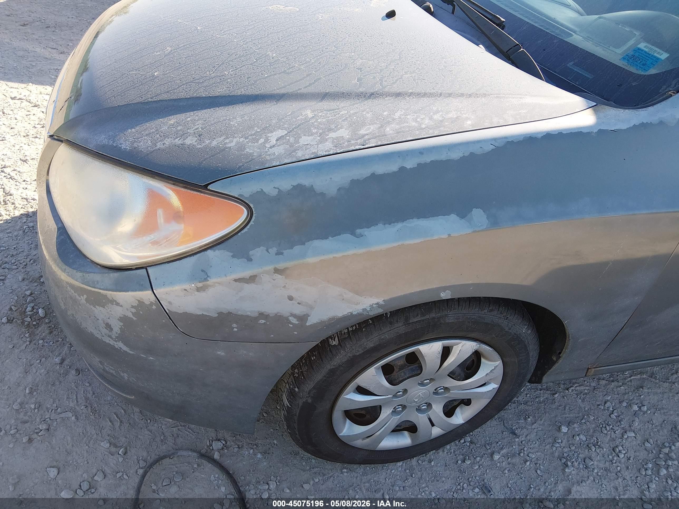 2010 Hyundai Elantra Gls Серый vin: KMHDU4AD1AU865161