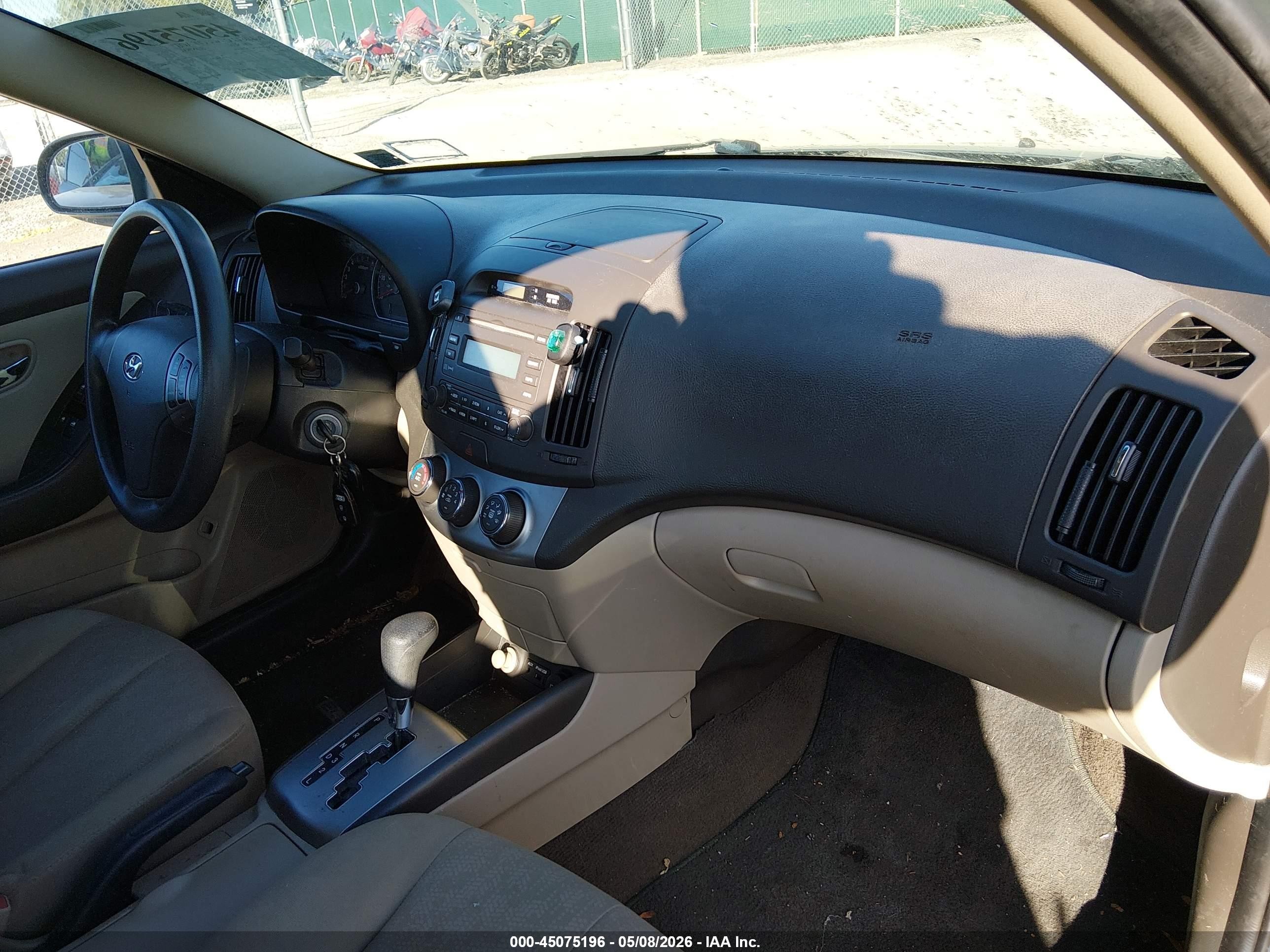 2010 Hyundai Elantra Gls Серый vin: KMHDU4AD1AU865161