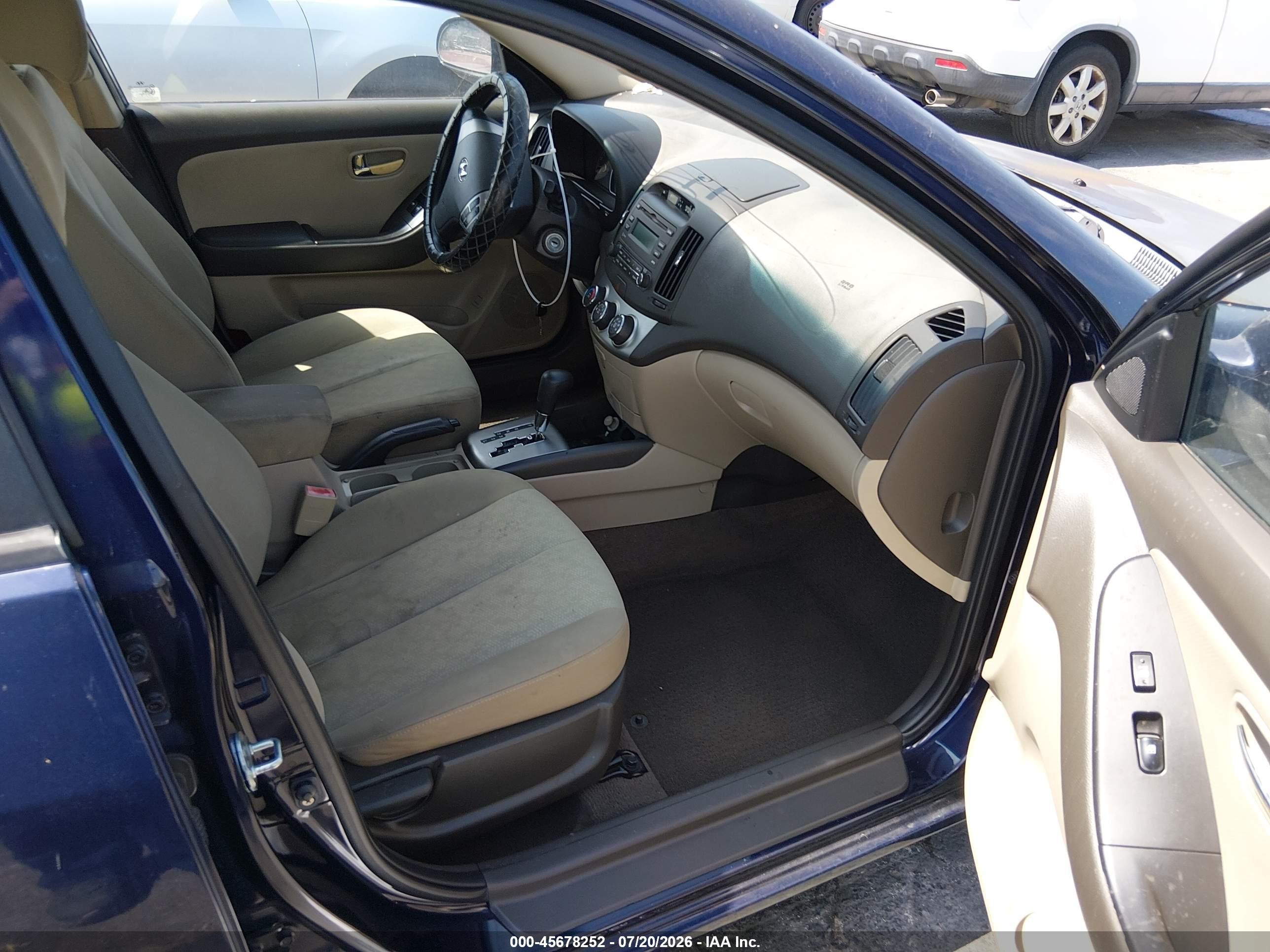2010 Hyundai Elantra Gls Blue vin: KMHDU4AD1AU870280