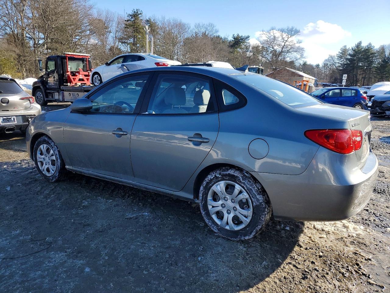 2010 Hyundai Elantra Gray vin: KMHDU4AD1AU906128