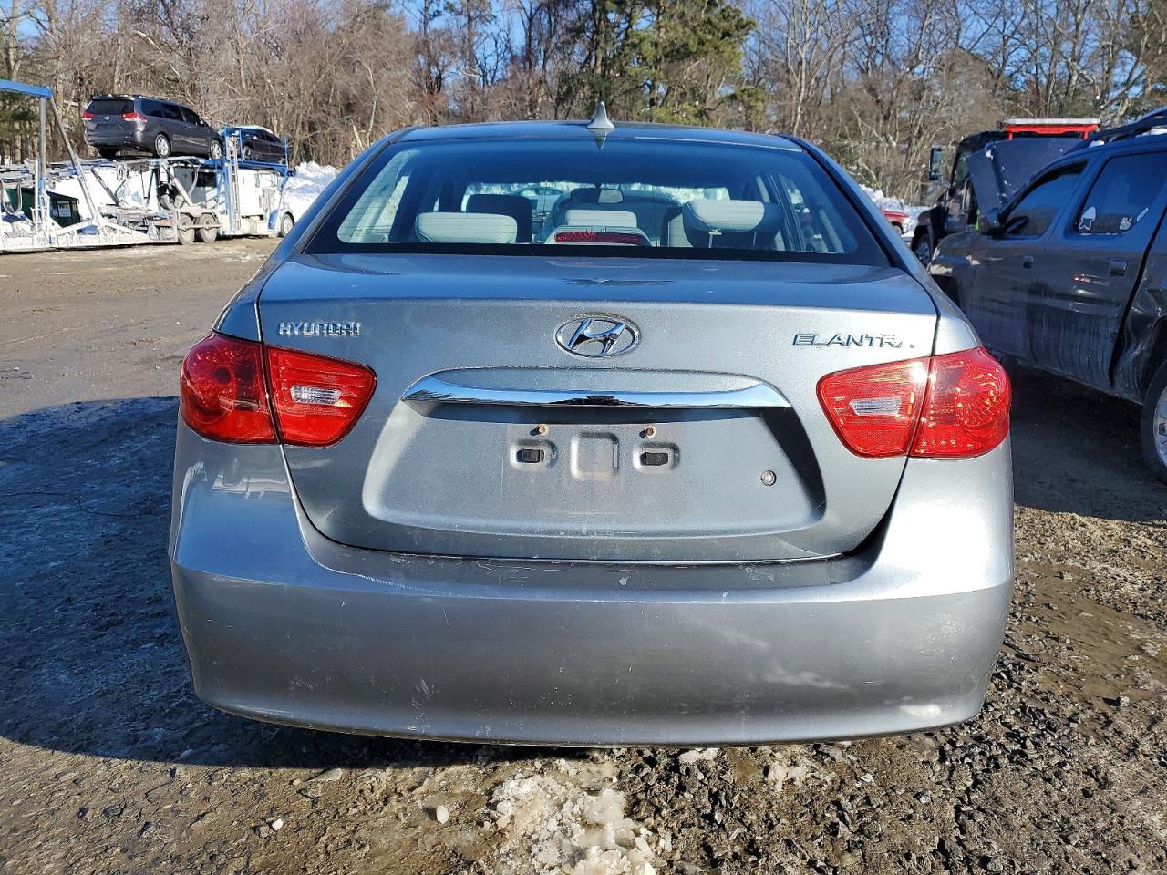 2010 Hyundai Elantra Gray vin: KMHDU4AD1AU906128