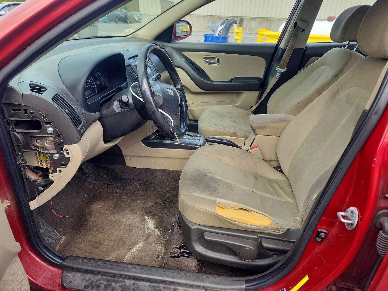 2010 Hyundai Elantra Gls Red vin: KMHDU4AD1AU906677