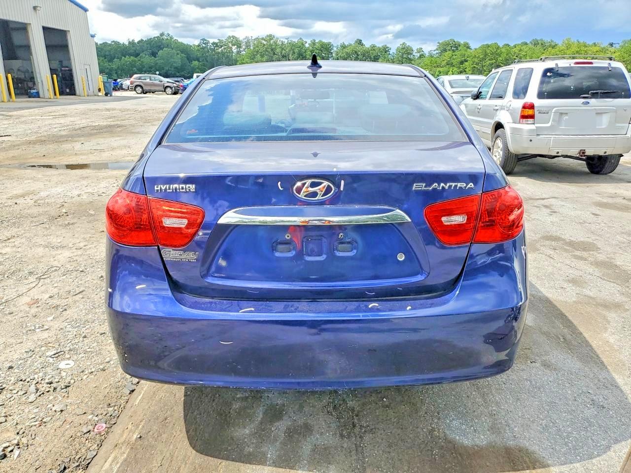 2010 Hyundai Elantra Gls Blue vin: KMHDU4AD1AU907862