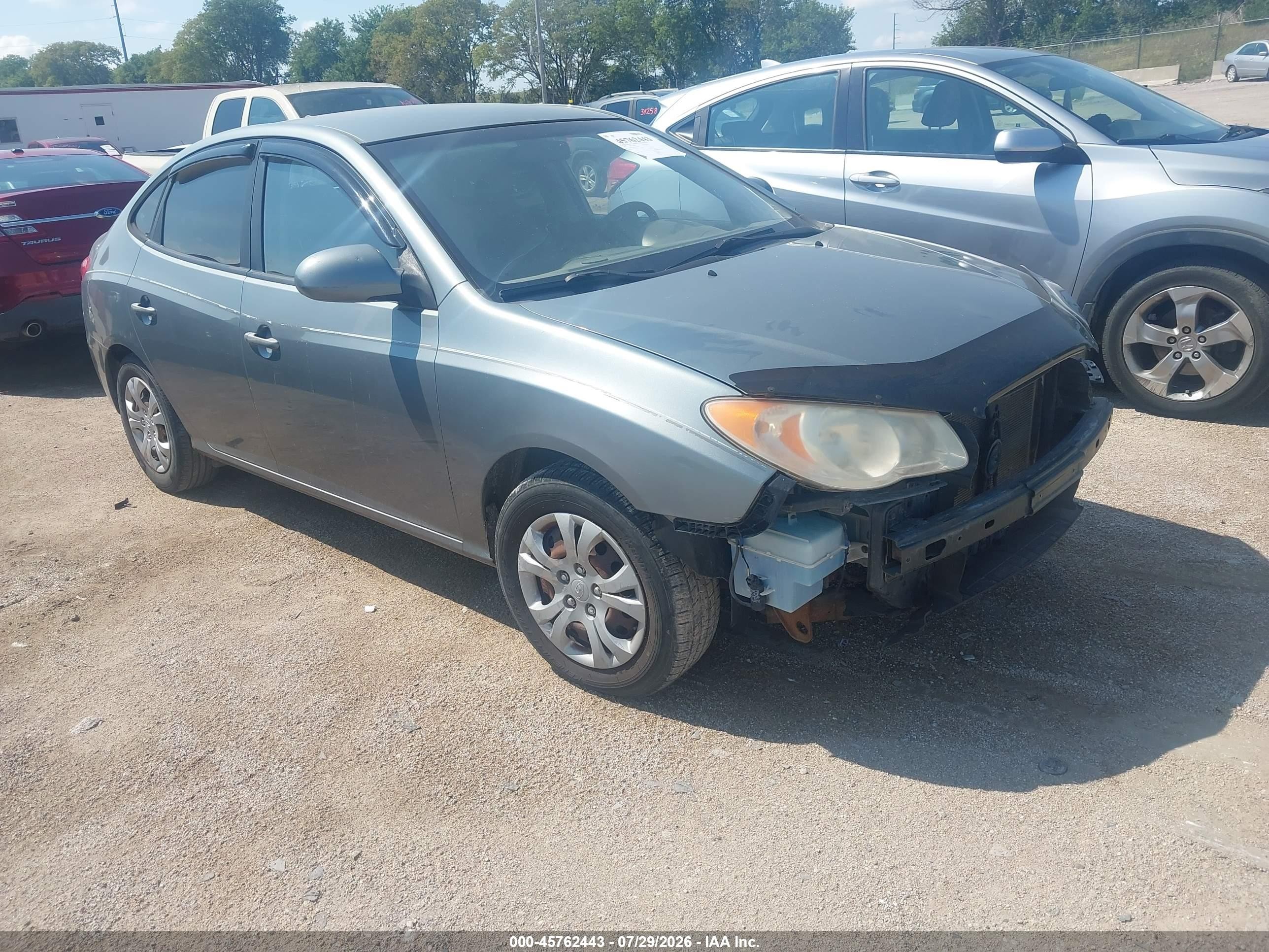 2010 Hyundai Elantra Gls Silver vin: KMHDU4AD1AU912558