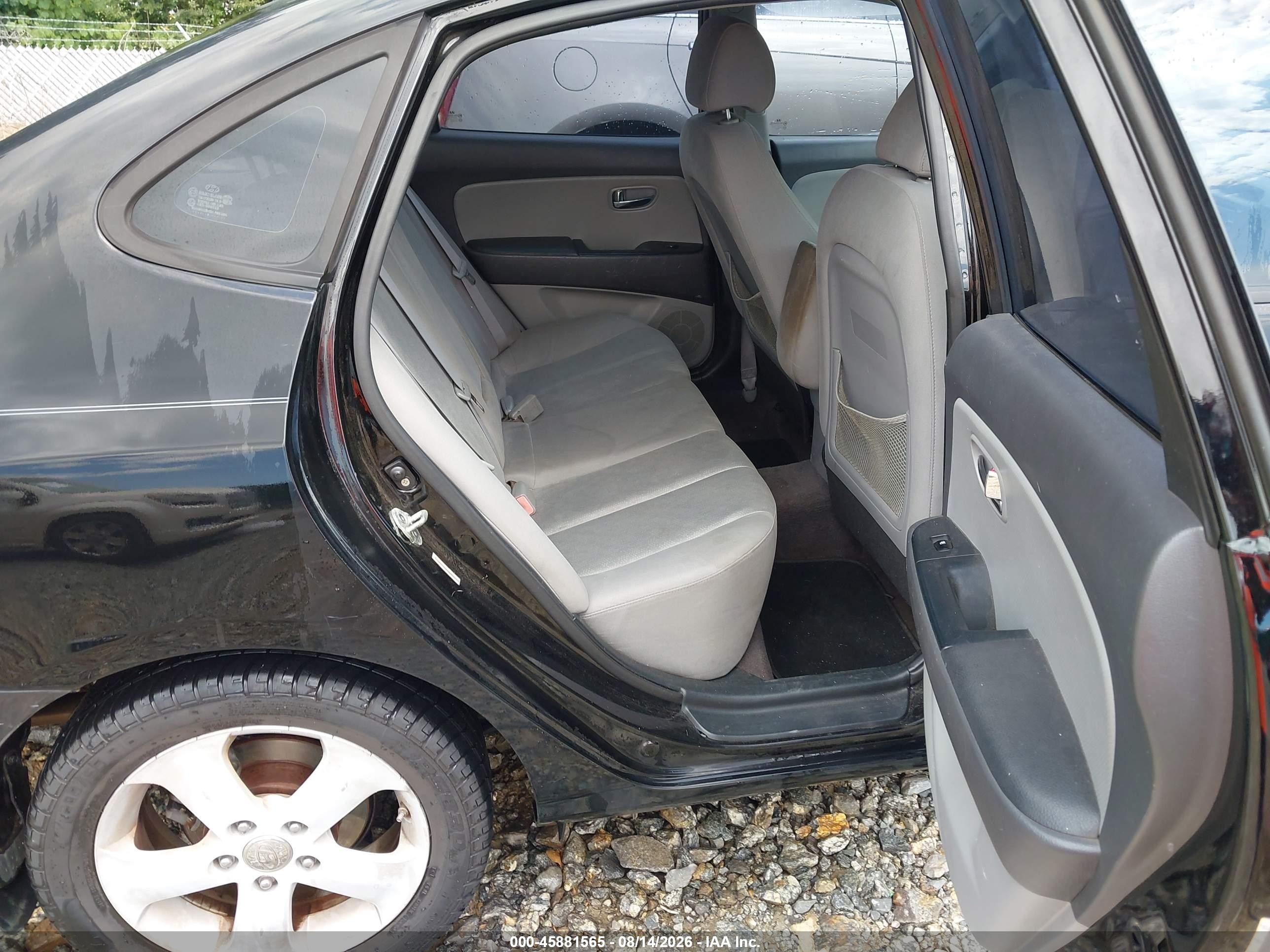 2010 Hyundai Elantra Se Black vin: KMHDU4AD1AU934009