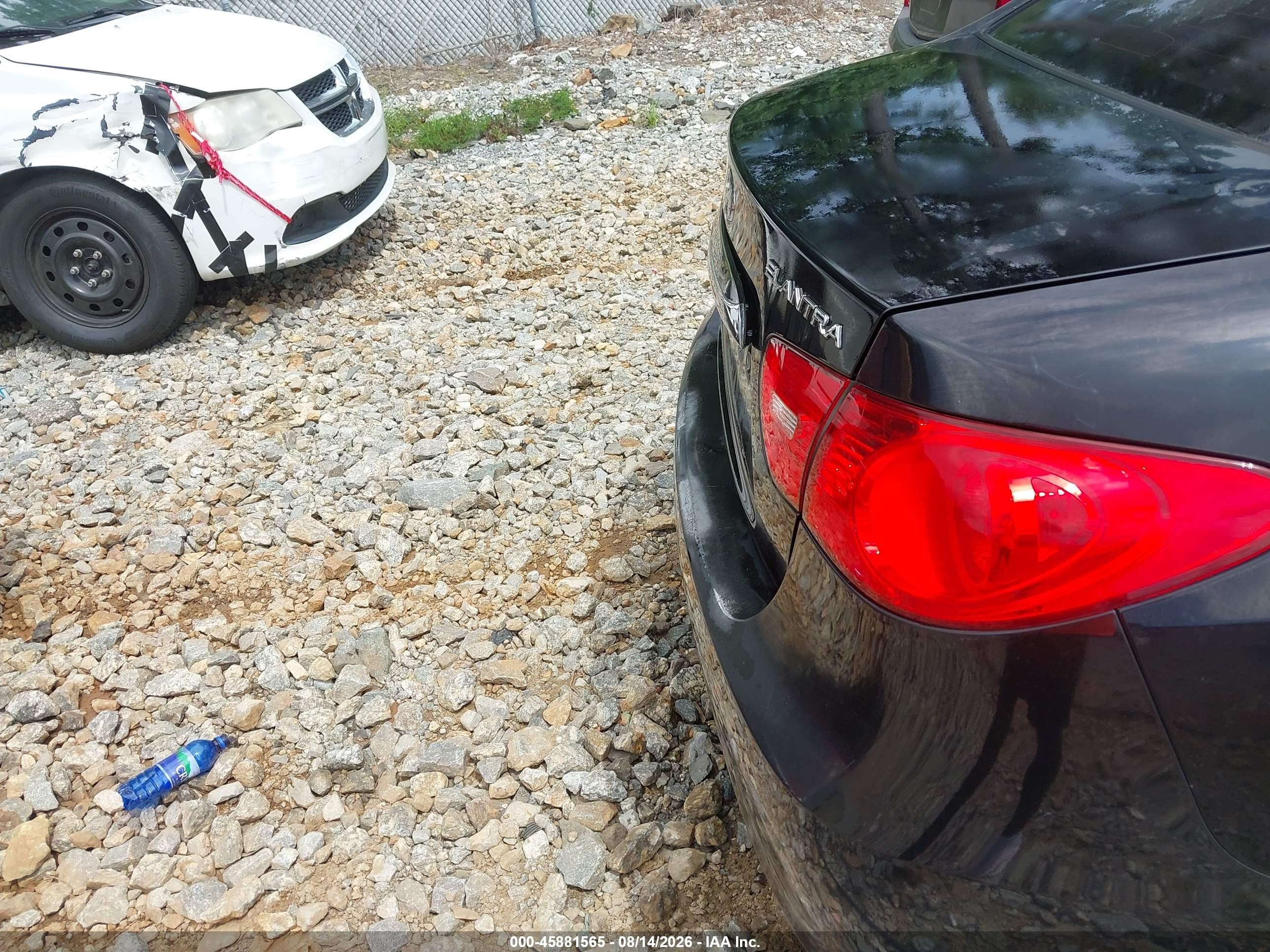 2010 Hyundai Elantra Se Black vin: KMHDU4AD1AU934009