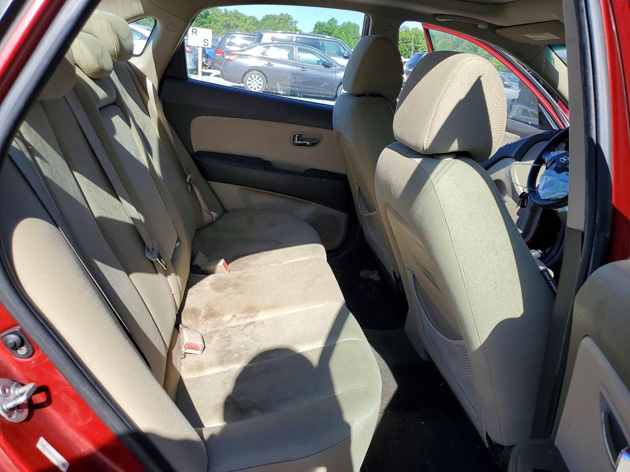 2010 Hyundai Elantra Gls Red vin: KMHDU4AD1AU950193