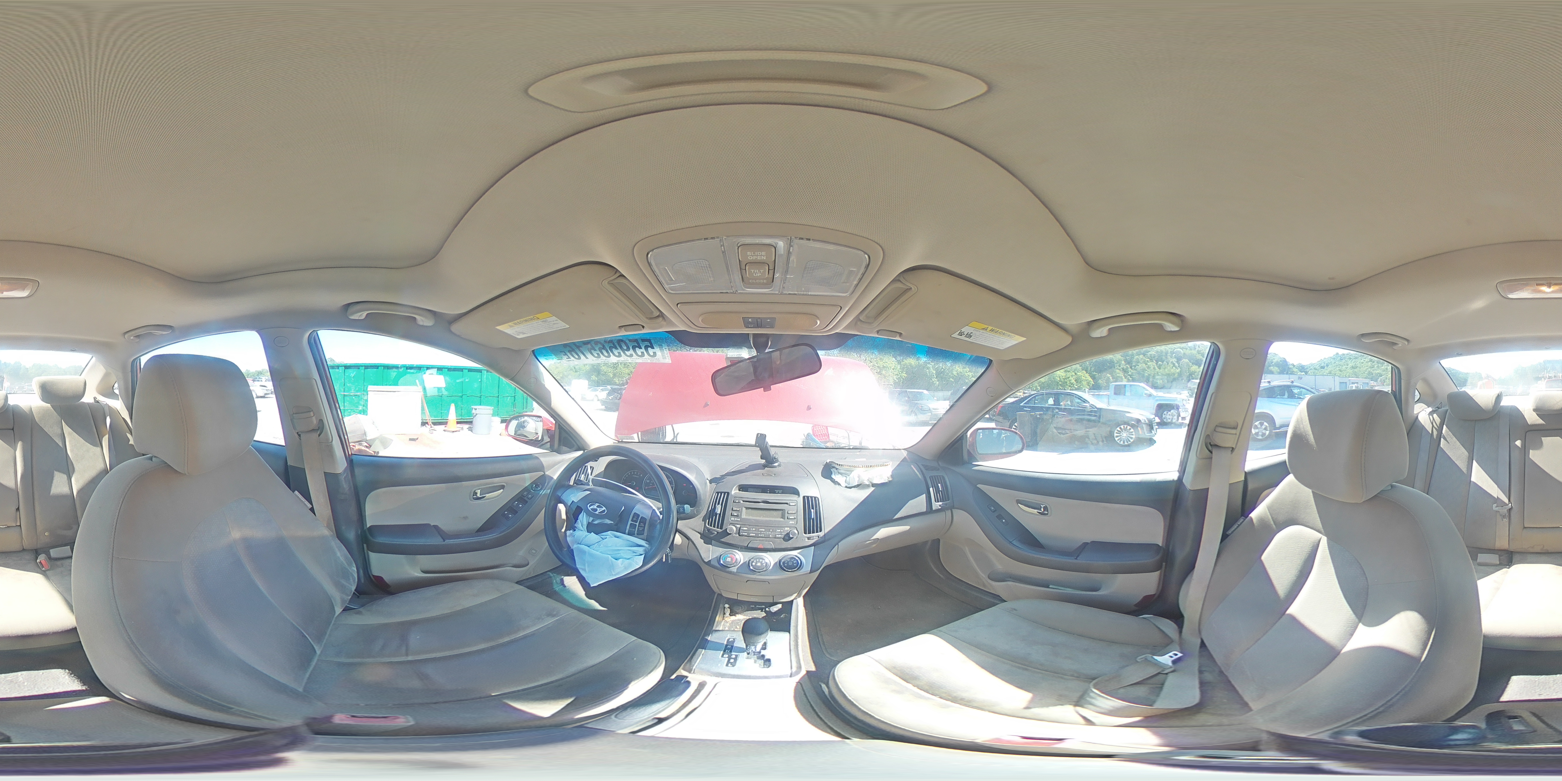 2010 Hyundai Elantra Gls Red vin: KMHDU4AD1AU950193