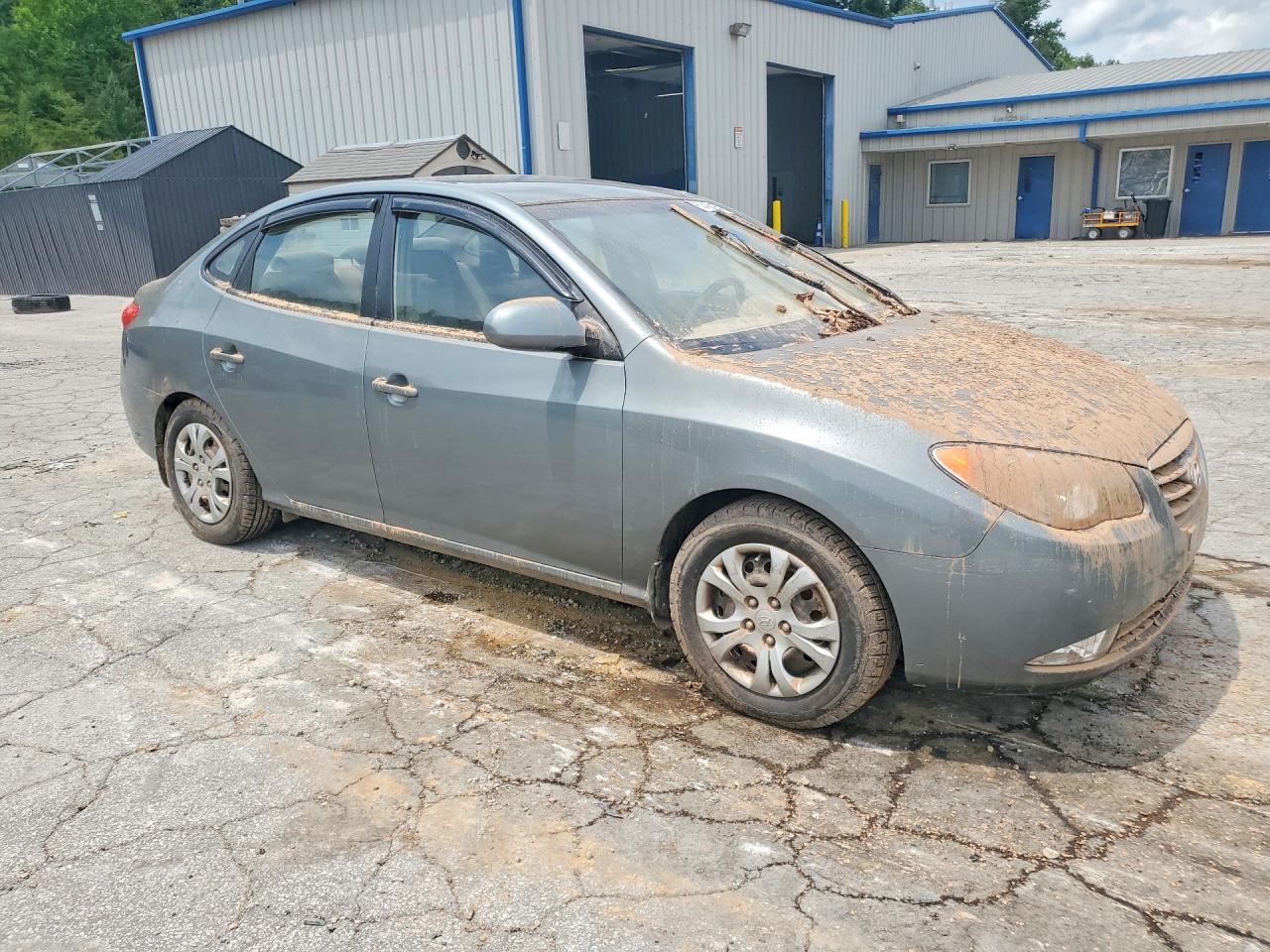 2010 Hyundai Elantra Gls Blue vin: KMHDU4AD1AU985669