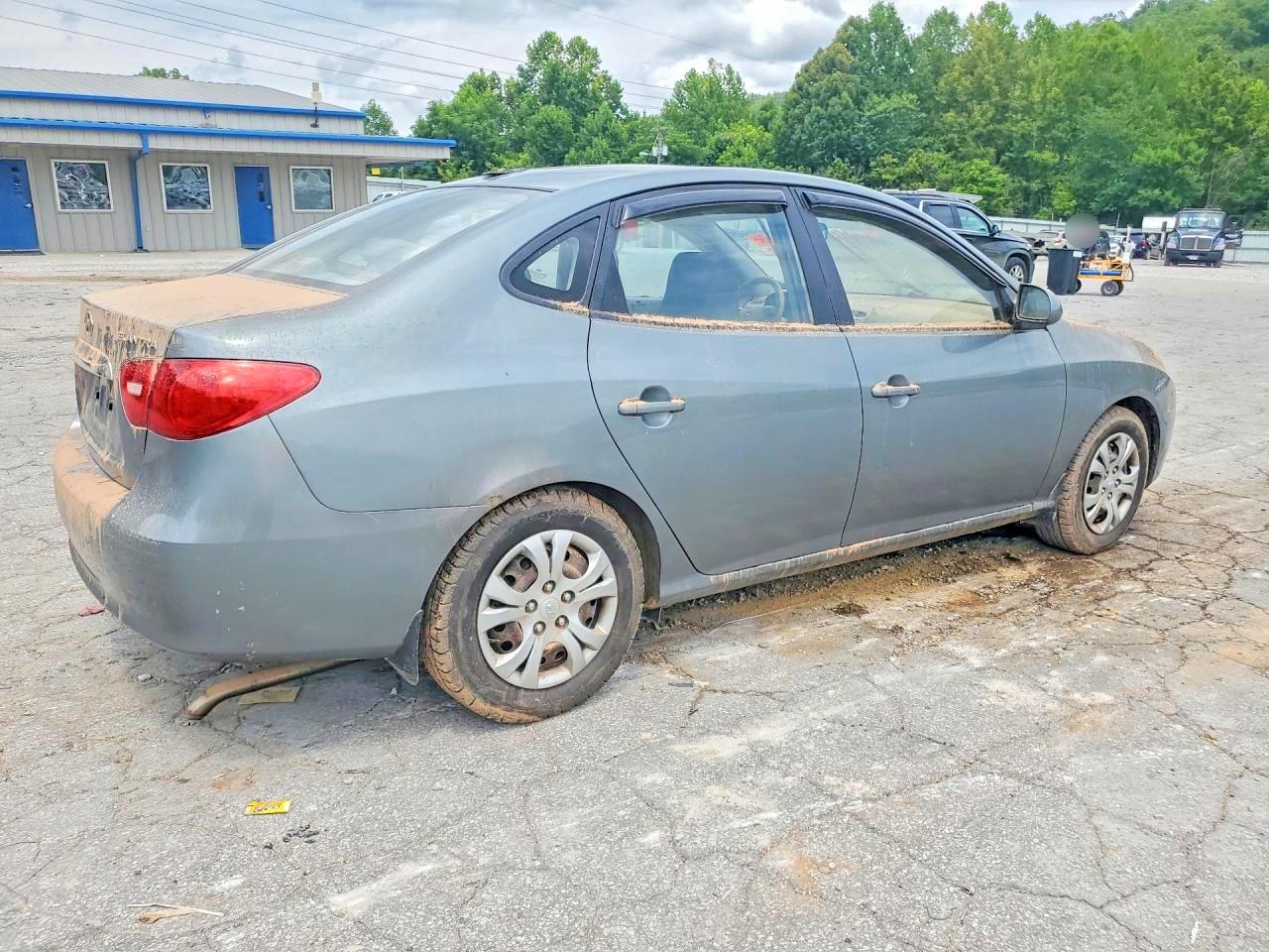2010 Hyundai Elantra Gls Blue vin: KMHDU4AD1AU985669