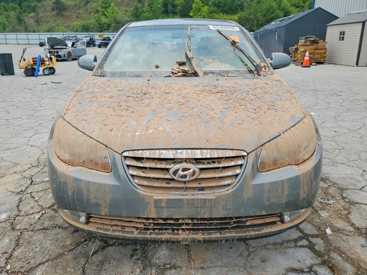 2010 Hyundai Elantra Gls Blue vin: KMHDU4AD1AU985669