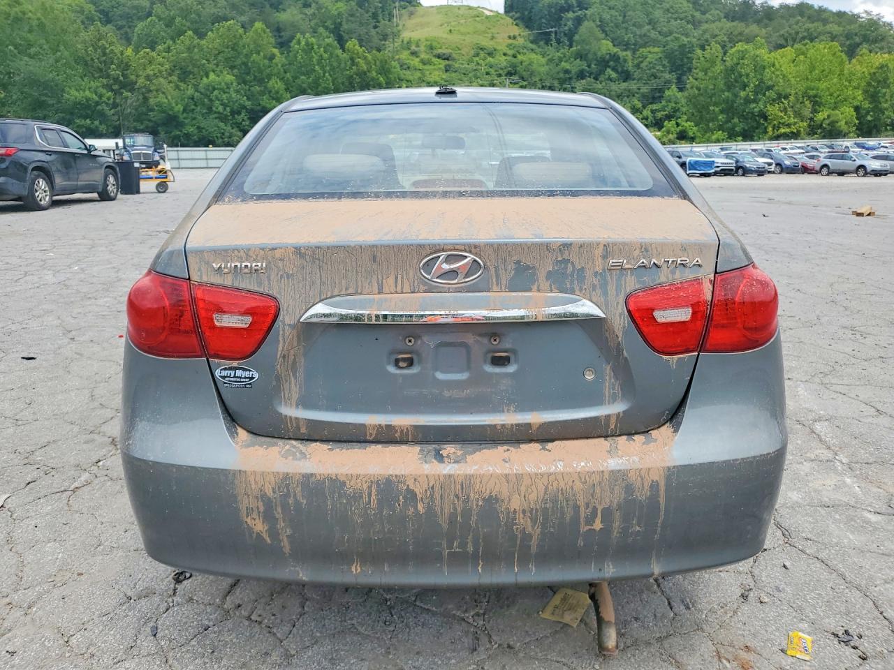 2010 Hyundai Elantra Gls Blue vin: KMHDU4AD1AU985669