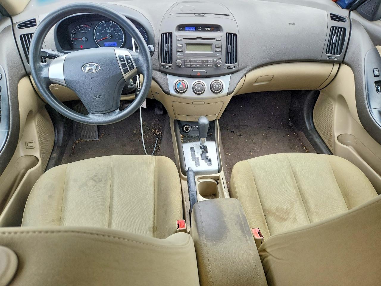2010 Hyundai Elantra Gls Blue vin: KMHDU4AD1AU987762