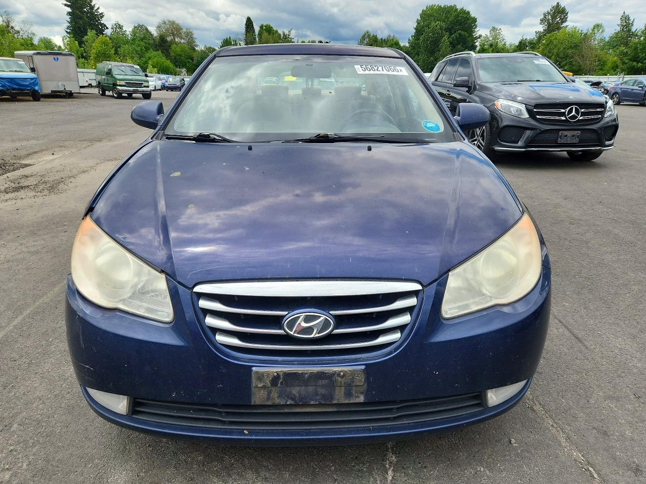 2010 Hyundai Elantra Gls Blue vin: KMHDU4AD1AU987762