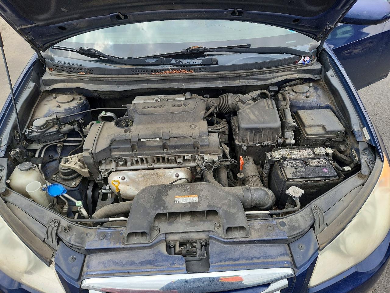 2010 Hyundai Elantra Gls Blue vin: KMHDU4AD1AU987762