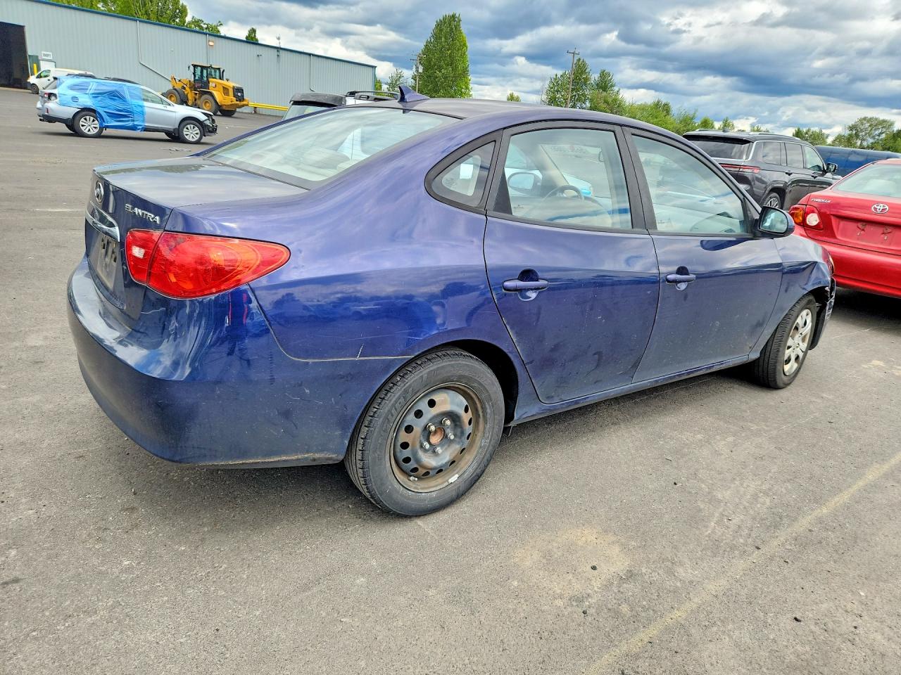 2010 Hyundai Elantra Gls Blue vin: KMHDU4AD1AU987762