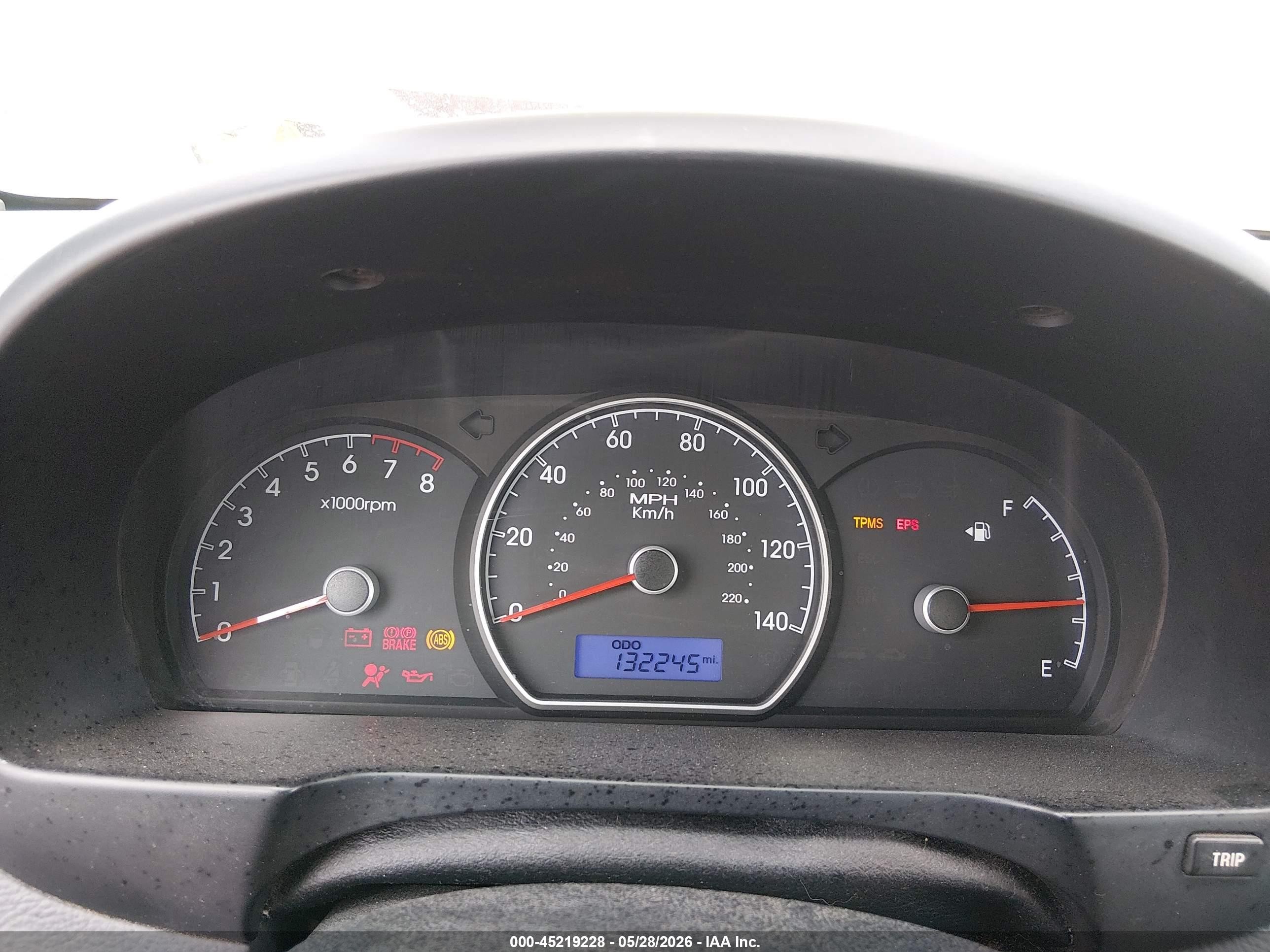 2010 Hyundai Elantra Gls Gray vin: KMHDU4AD2AU007374