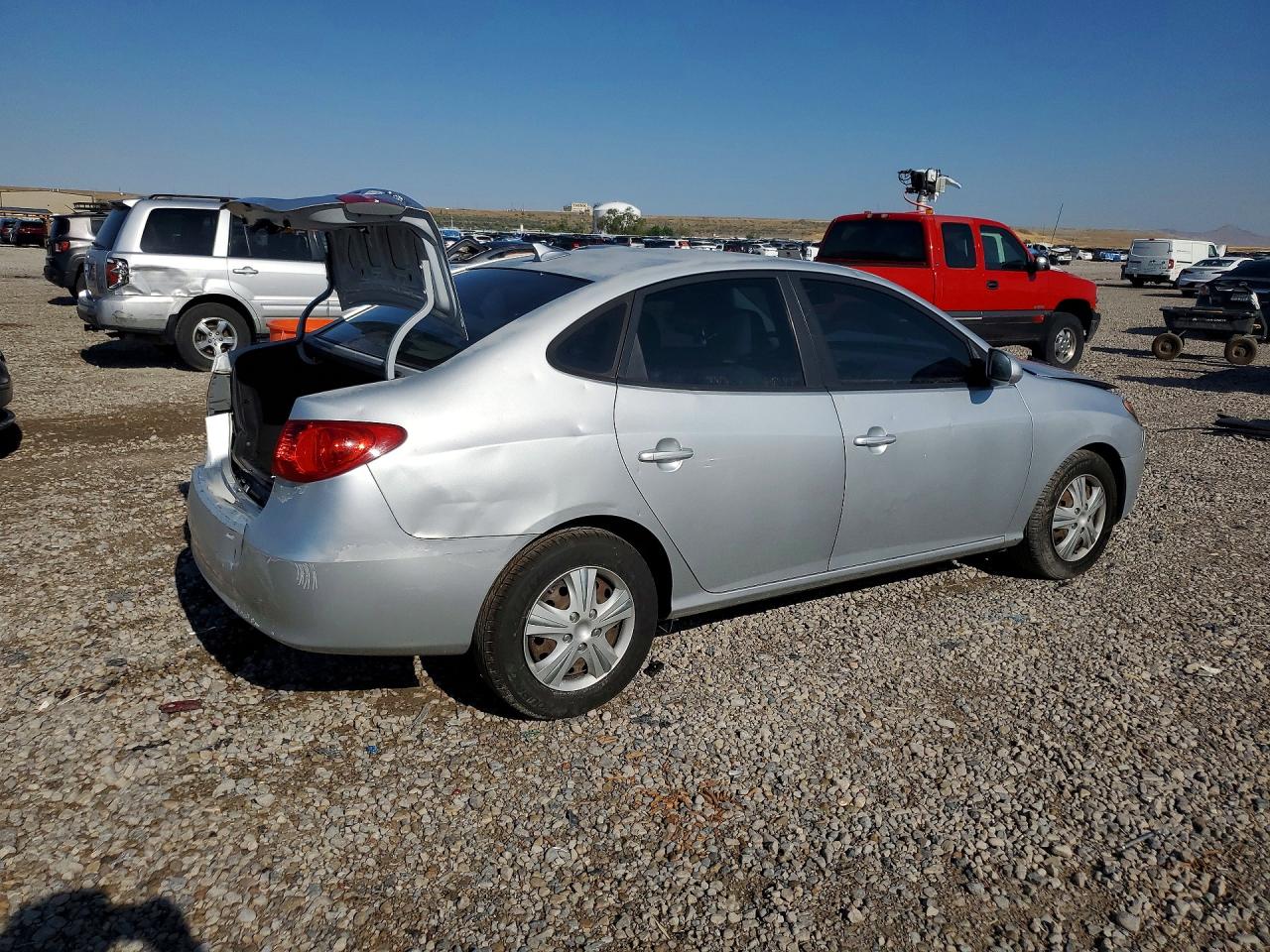 2010 Hyundai Elantra Gls Silver vin: KMHDU4AD2AU014857