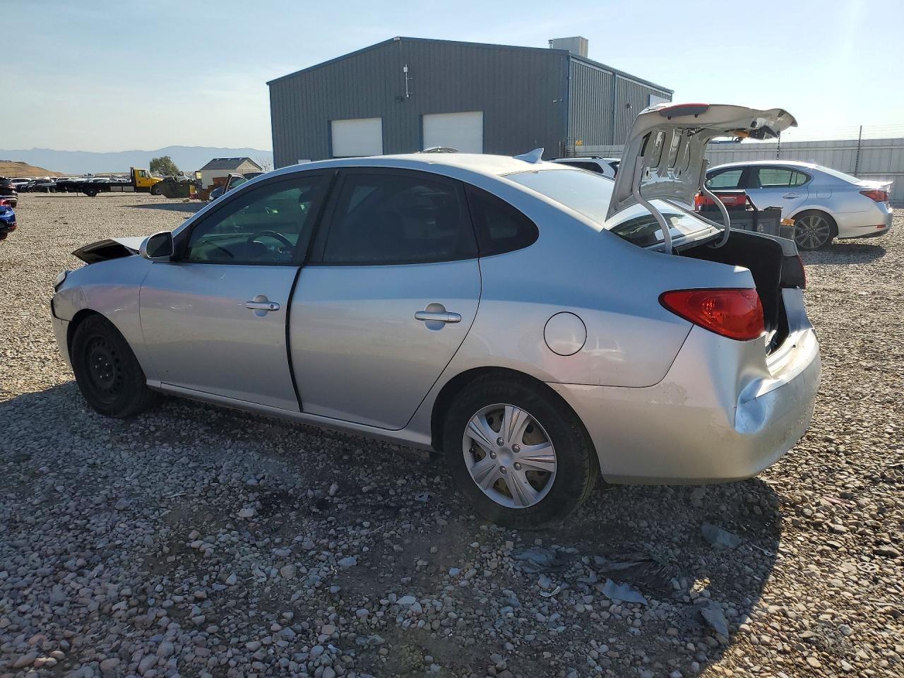 2010 Hyundai Elantra Gls Silver vin: KMHDU4AD2AU014857