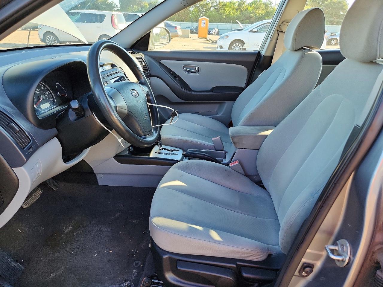 2010 Hyundai Elantra Gls Gray vin: KMHDU4AD2AU018987