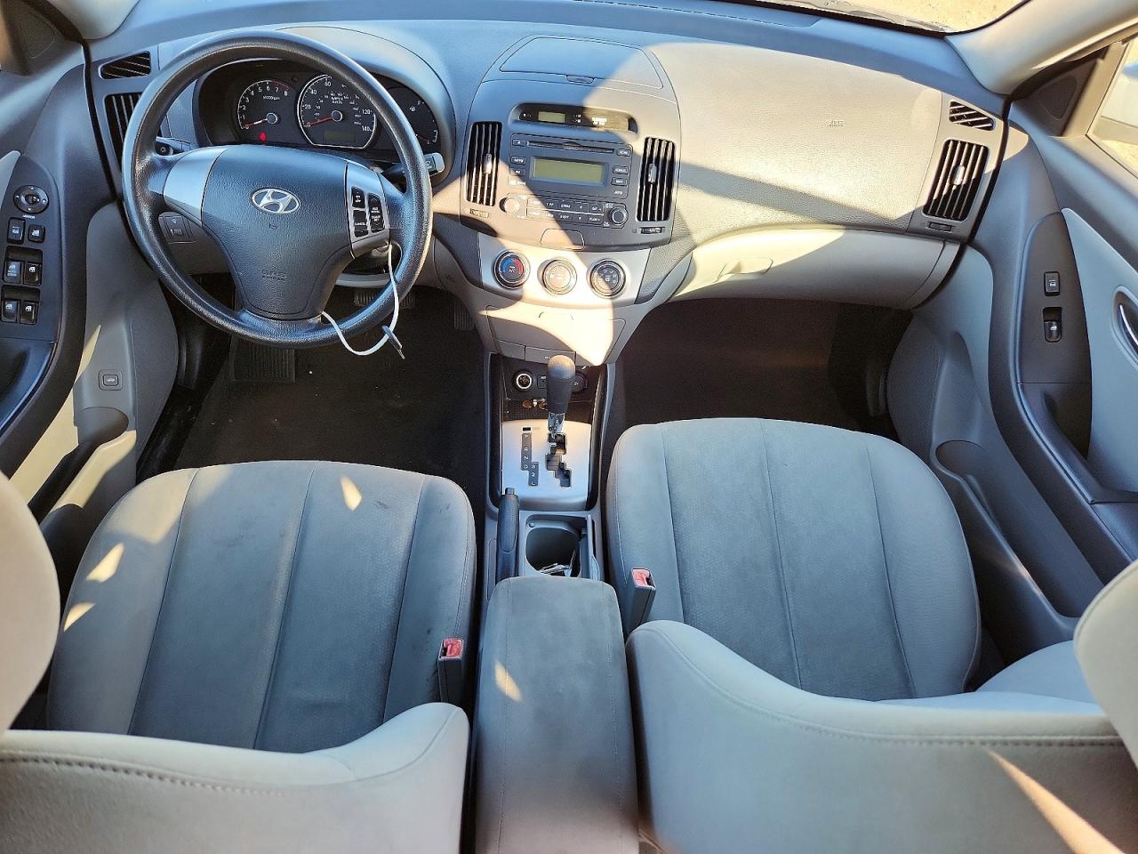 2010 Hyundai Elantra Gls Gray vin: KMHDU4AD2AU018987
