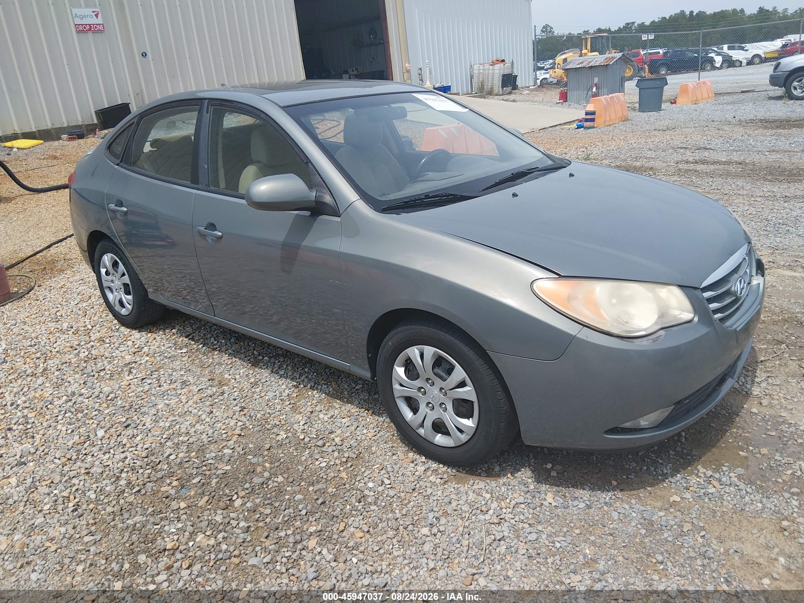 2010 Hyundai Elantra Gls Red vin: KMHDU4AD2AU074265
