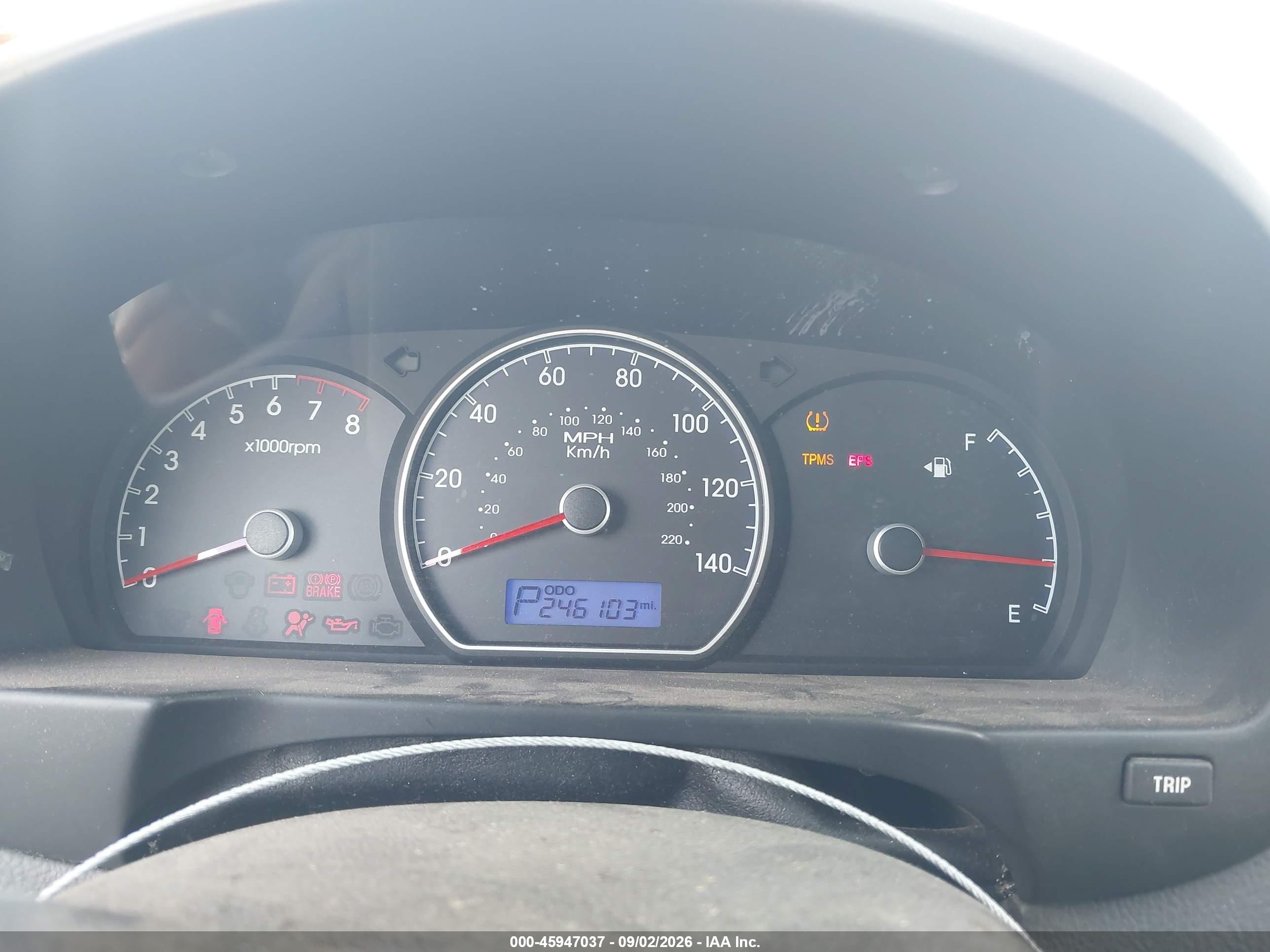 2010 Hyundai Elantra Gls Red vin: KMHDU4AD2AU074265