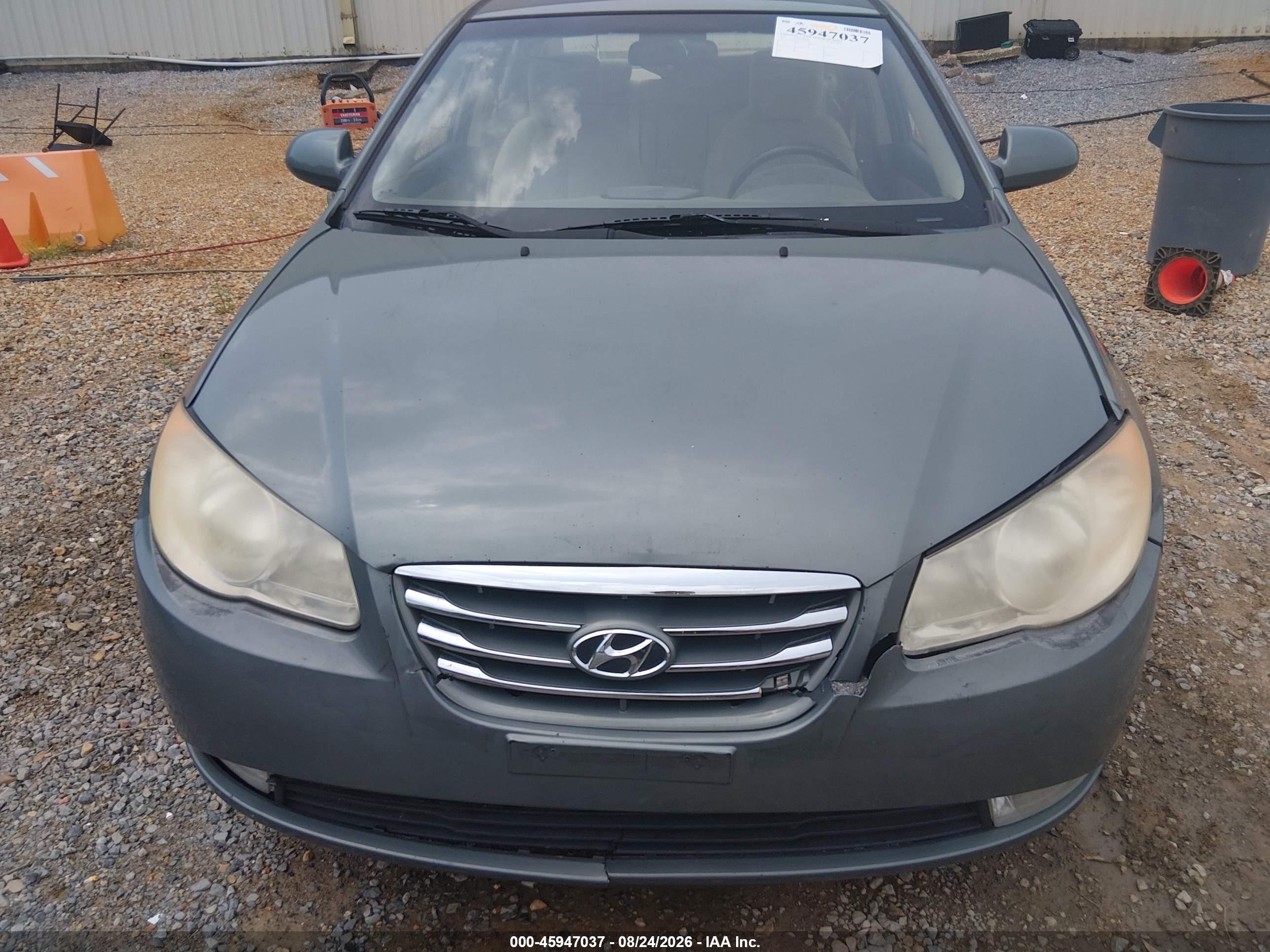 2010 Hyundai Elantra Gls Red vin: KMHDU4AD2AU074265