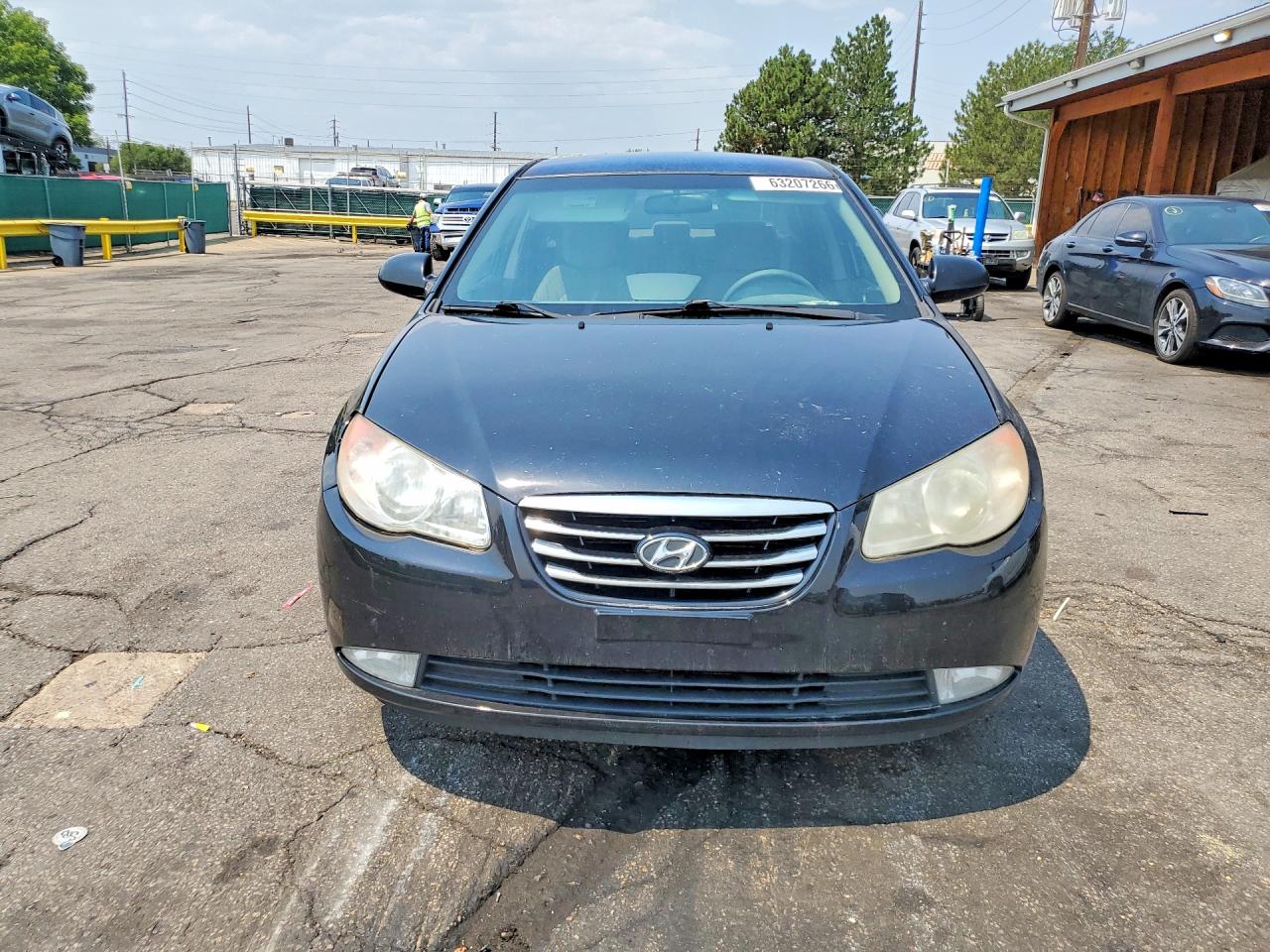 2010 Hyundai Elantra Gls Black vin: KMHDU4AD2AU110004