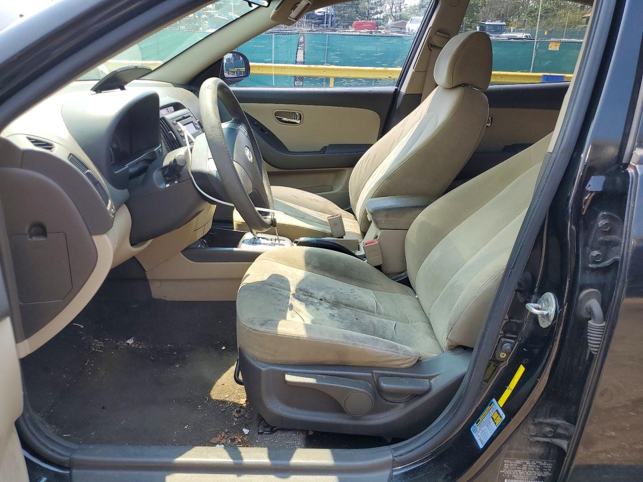 2010 Hyundai Elantra Gls Black vin: KMHDU4AD2AU110004