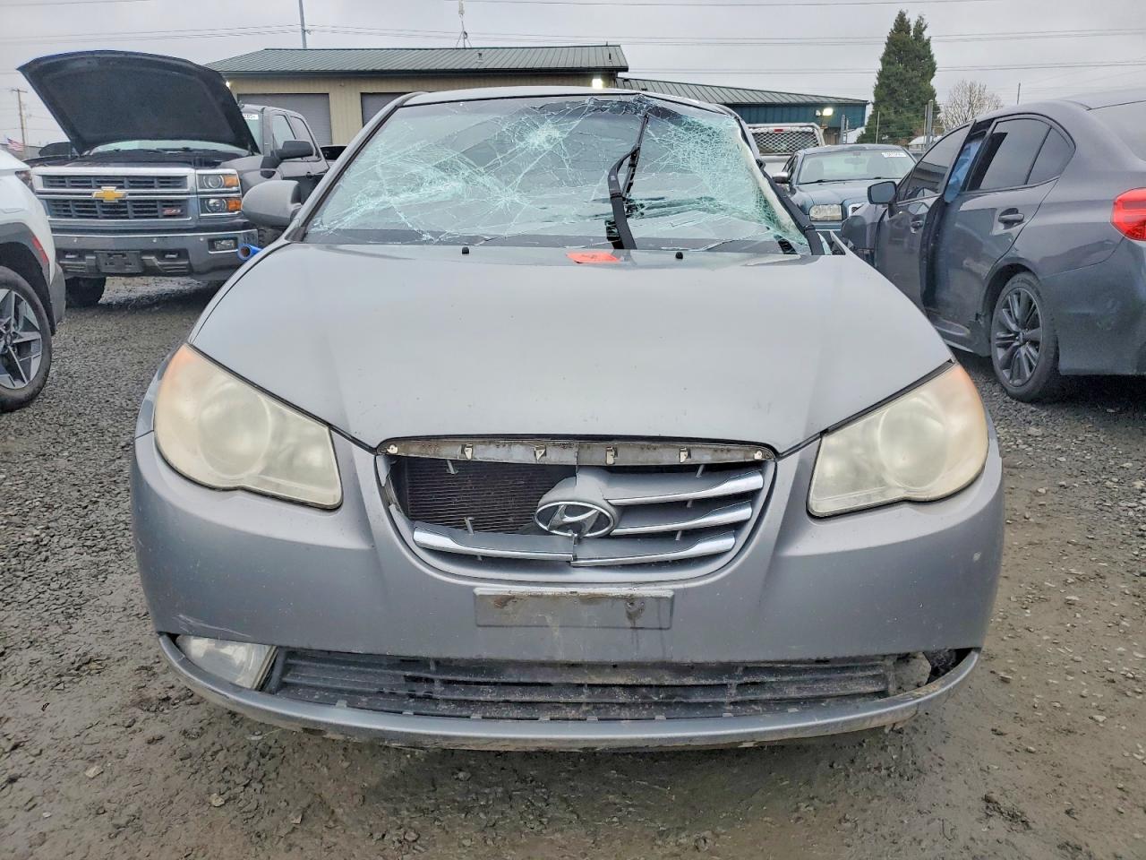 2010 Hyundai Elantra Blue Gray vin: KMHDU4AD2AU120354