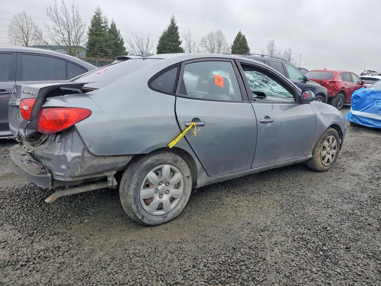2010 Hyundai Elantra Blue Gray vin: KMHDU4AD2AU120354