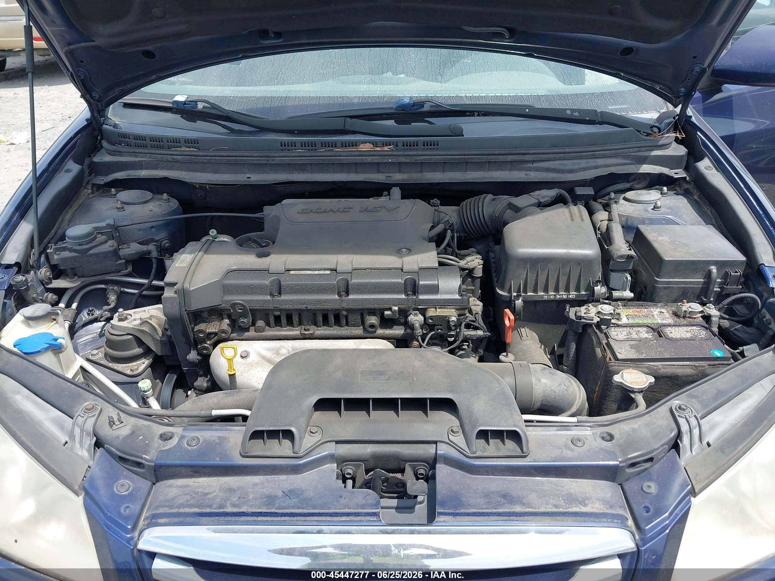2010 Hyundai Elantra Gls Blue vin: KMHDU4AD2AU132312
