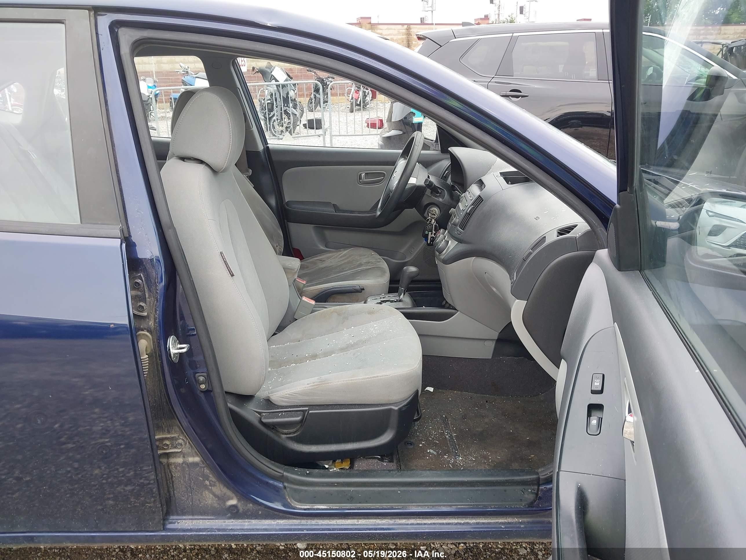 2010 Hyundai Elantra Gls Blue vin: KMHDU4AD2AU133573