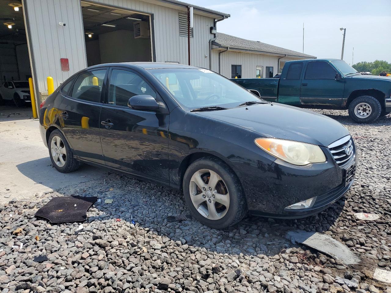 2010 Hyundai Elantra Se Black vin: KMHDU4AD2AU139177