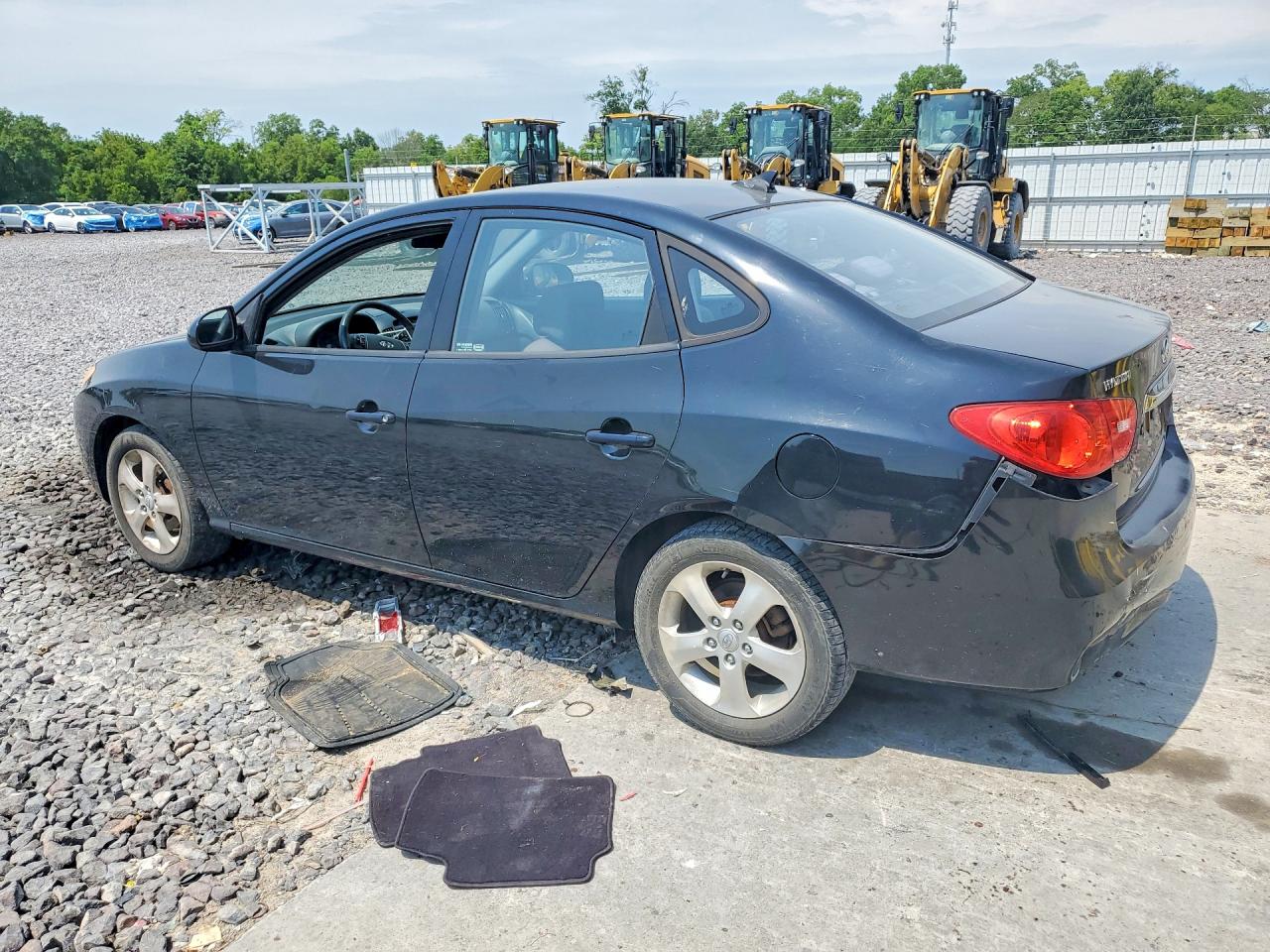 2010 Hyundai Elantra Se Black vin: KMHDU4AD2AU139177