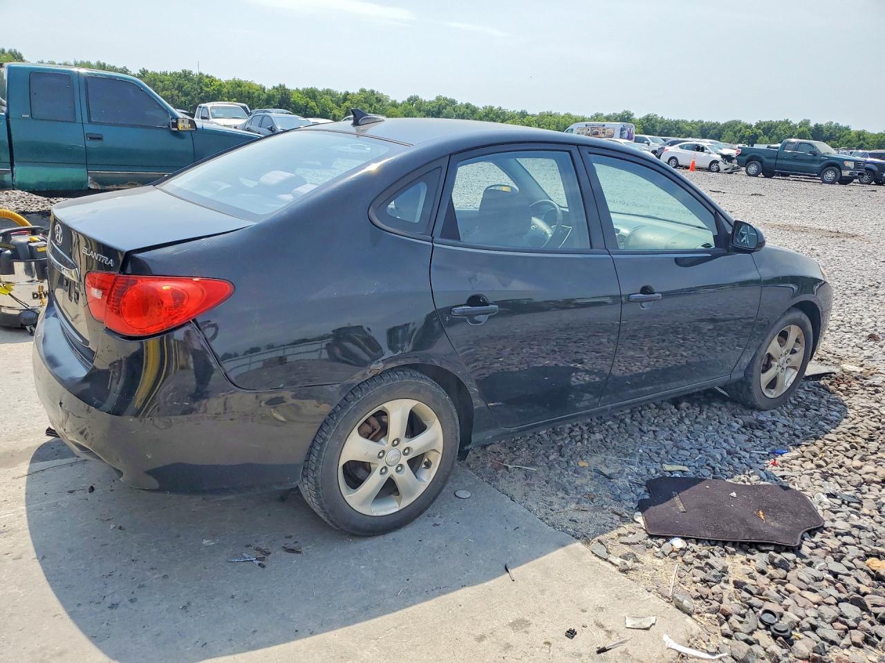 2010 Hyundai Elantra Se Black vin: KMHDU4AD2AU139177