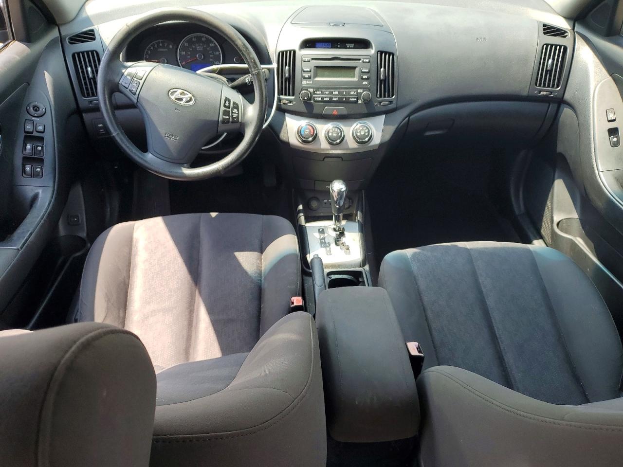 2010 Hyundai Elantra Se Black vin: KMHDU4AD2AU139177